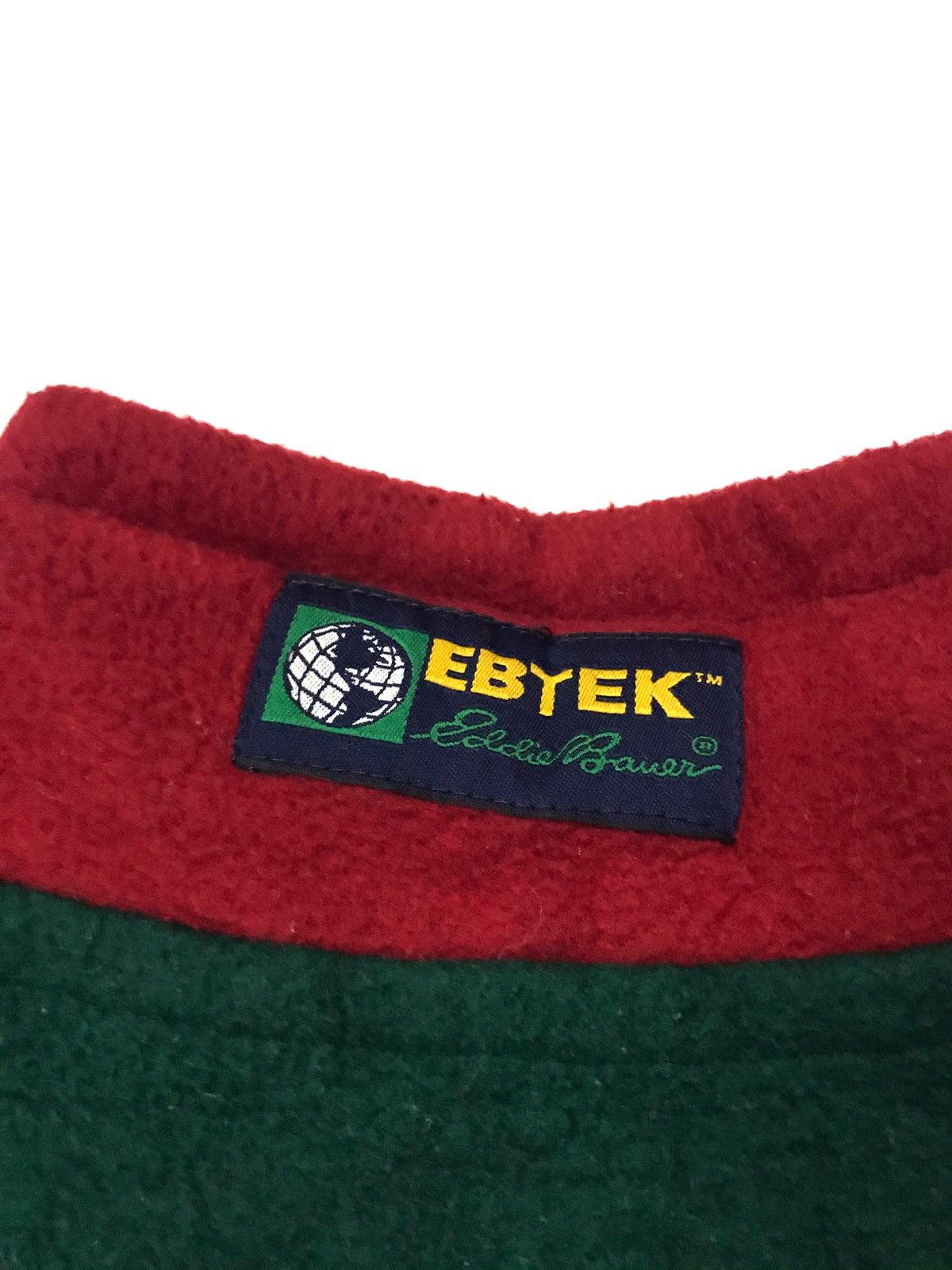 Eddie Bauer Vintage 90s Ebtek X Eddie Bauer half zipper fleece Size US S / EU 44-46 / 1 - 2 Thumbnail