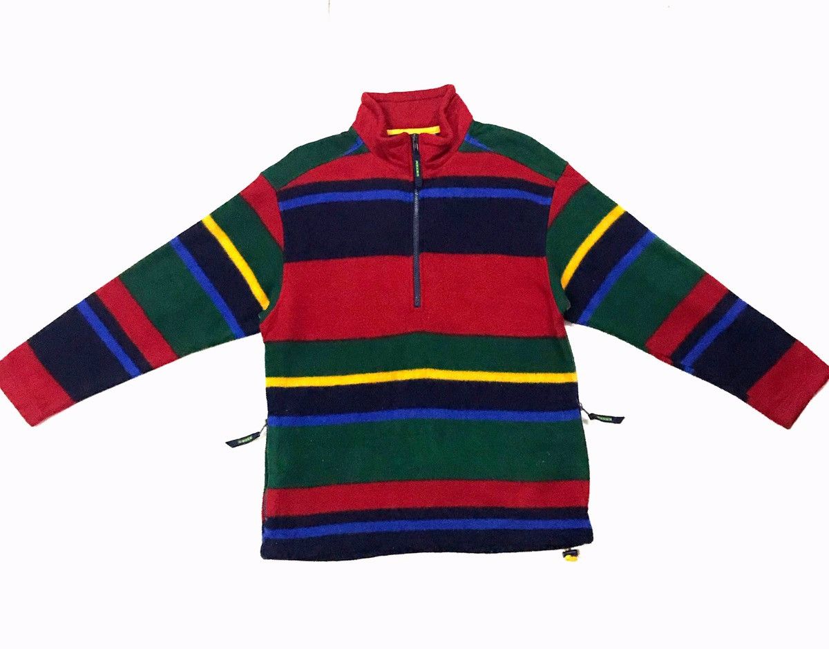 Eddie Bauer Vintage 90s Ebtek X Eddie Bauer half zipper fleece Size US S / EU 44-46 / 1 - 1 Thumbnail