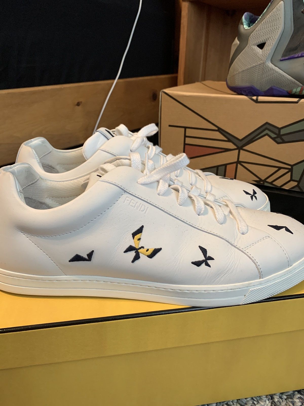 Fendi Fendi Butterfly Eyes Sneakers Size US 9.5 / EU 42-43 - 3 Thumbnail