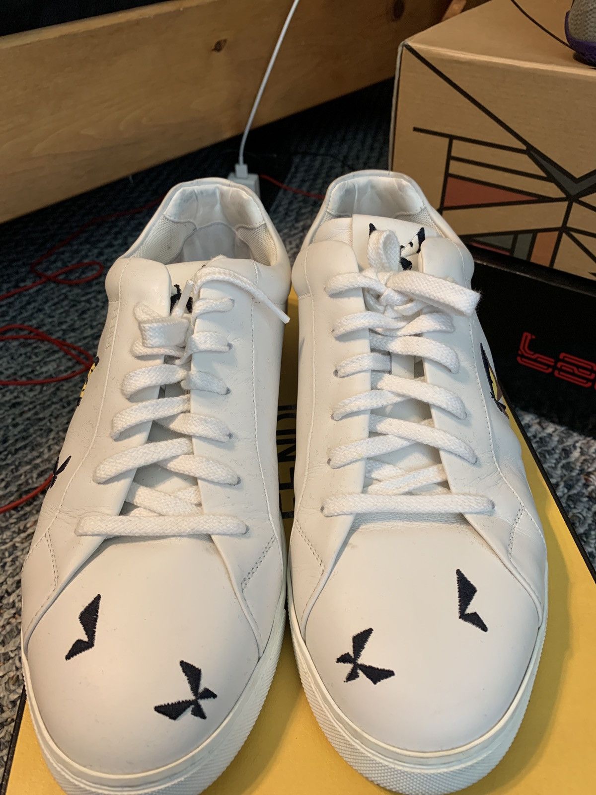 Fendi Fendi Butterfly Eyes Sneakers Size US 9.5 / EU 42-43 - 4 Thumbnail