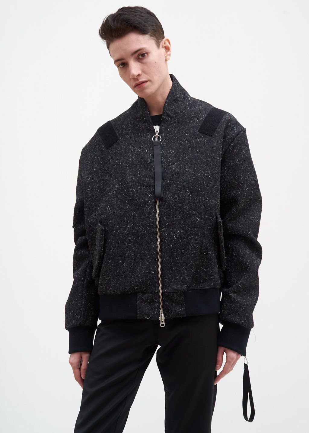 Matthew Miller GREY BOMBER W/ REMOVABLE TACTICAL VEST Size US M / EU 48-50 / 2 - 8 Thumbnail