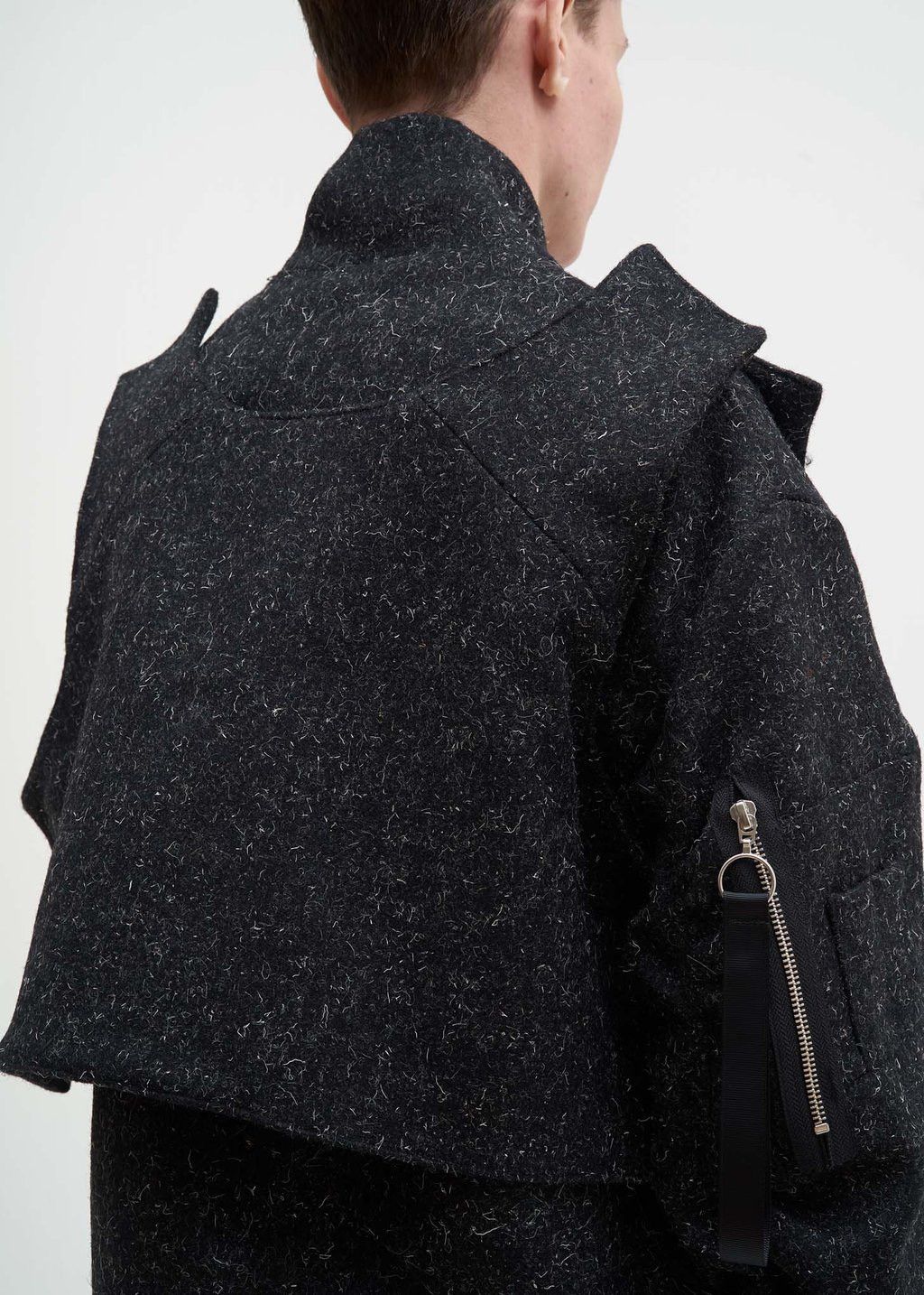 Matthew Miller GREY BOMBER W/ REMOVABLE TACTICAL VEST Size US M / EU 48-50 / 2 - 7 Thumbnail