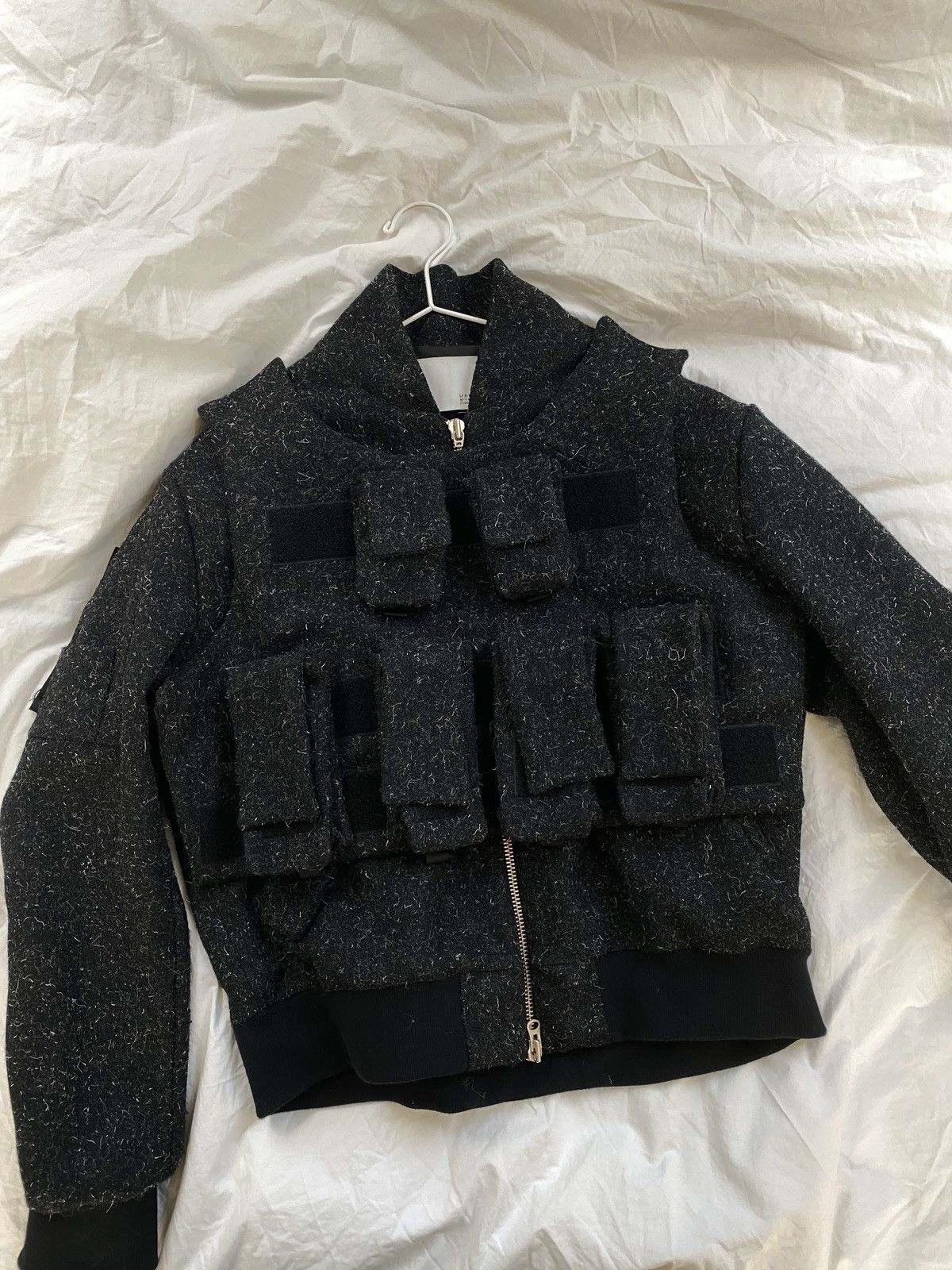 Matthew Miller GREY BOMBER W/ REMOVABLE TACTICAL VEST Size US M / EU 48-50 / 2 - 2 Thumbnail