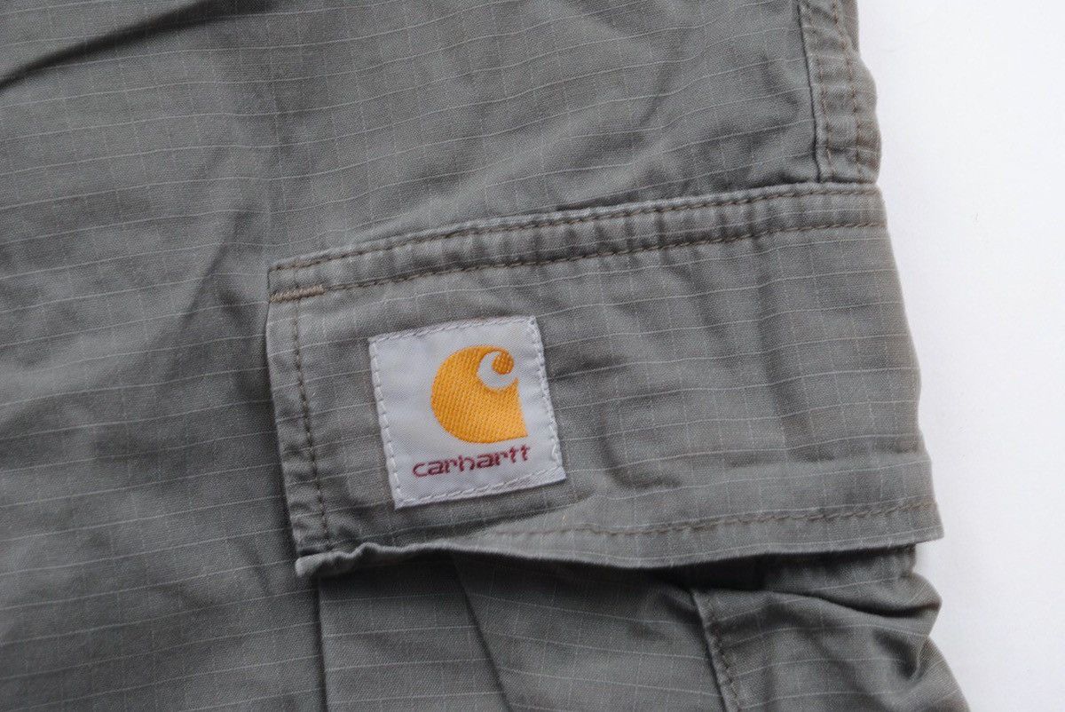 Carhartt × Vintage Carhartt Cargo Pants Khaki Vintage 1990s Size US 32 / EU 48 - 3 Thumbnail