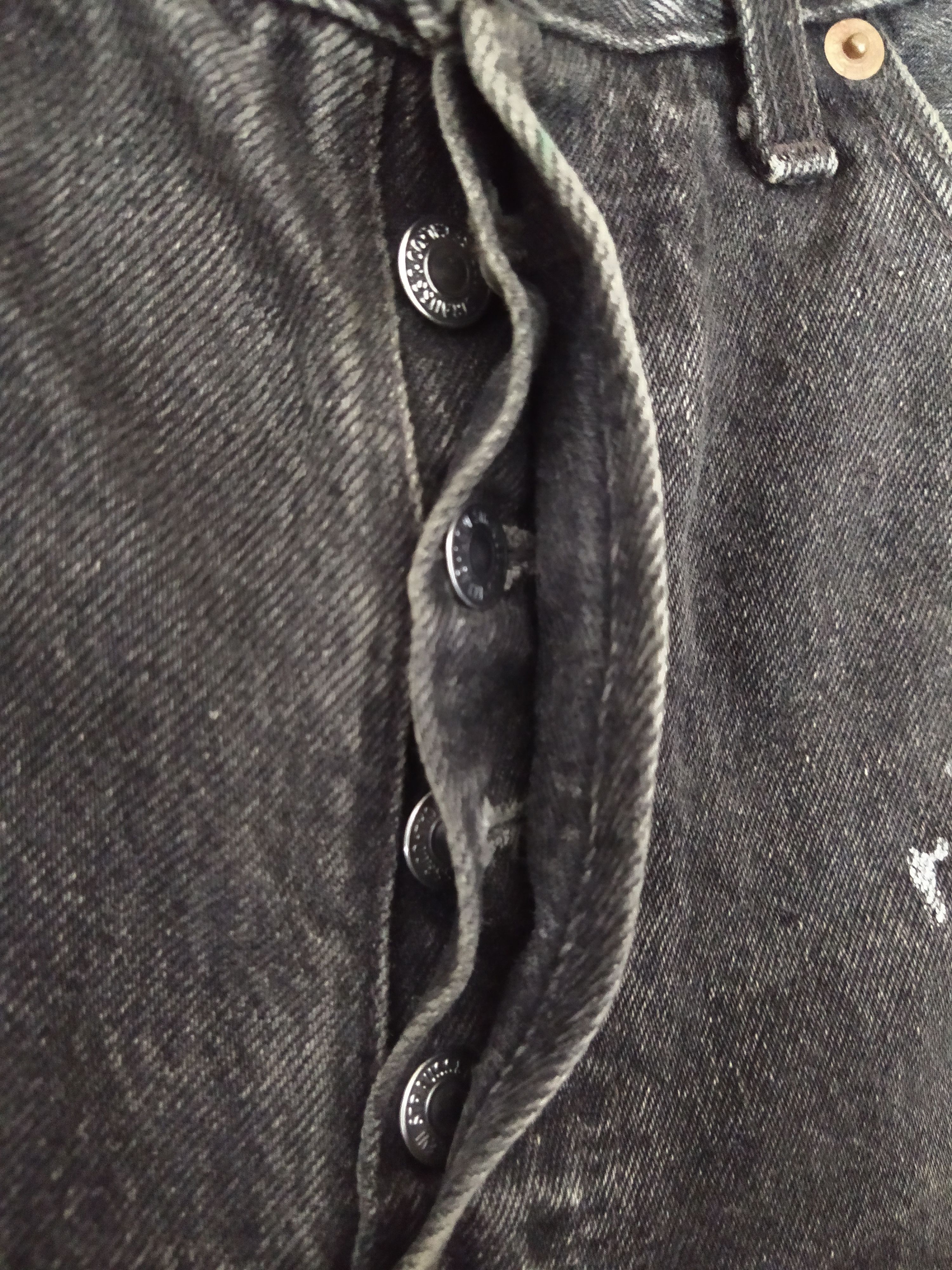 Levi's × Seditionaries 90s LEVIS PUNK POEM BONDAGE 501 (B457) Size US 29 - 9 Thumbnail