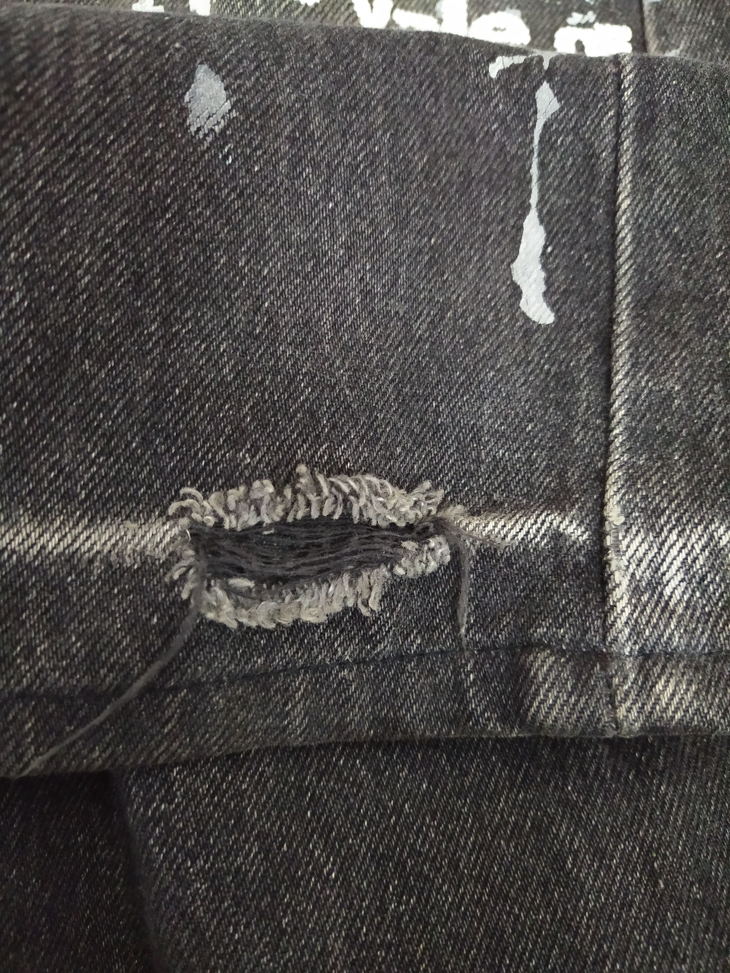Levi's × Seditionaries 90s LEVIS PUNK POEM BONDAGE 501 (B457) Size US 29 - 6 Thumbnail