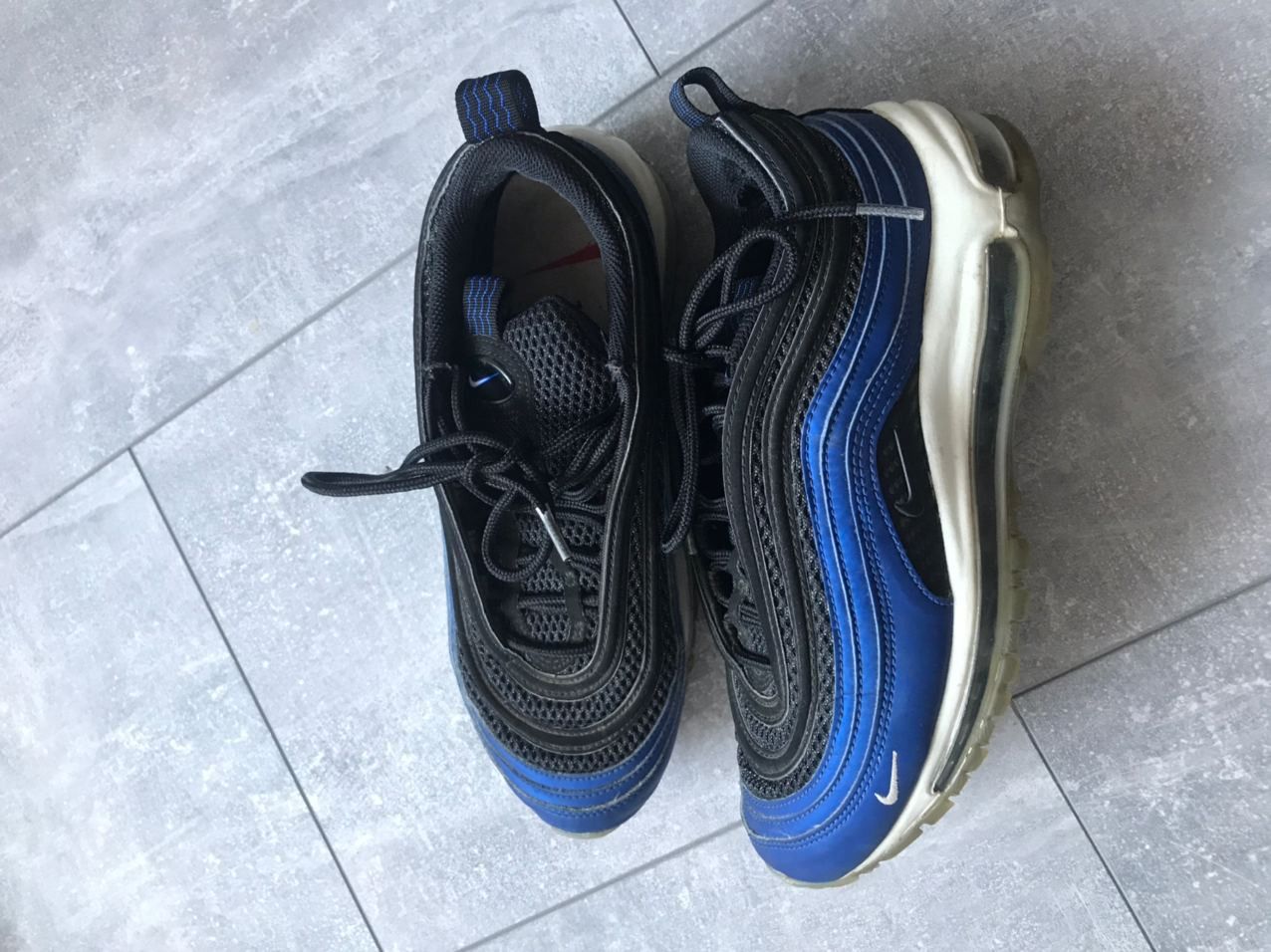 Nike Nike Air Max 97 blue /black nebula 2019 Size US 7 / EU 40 - 2 Thumbnail