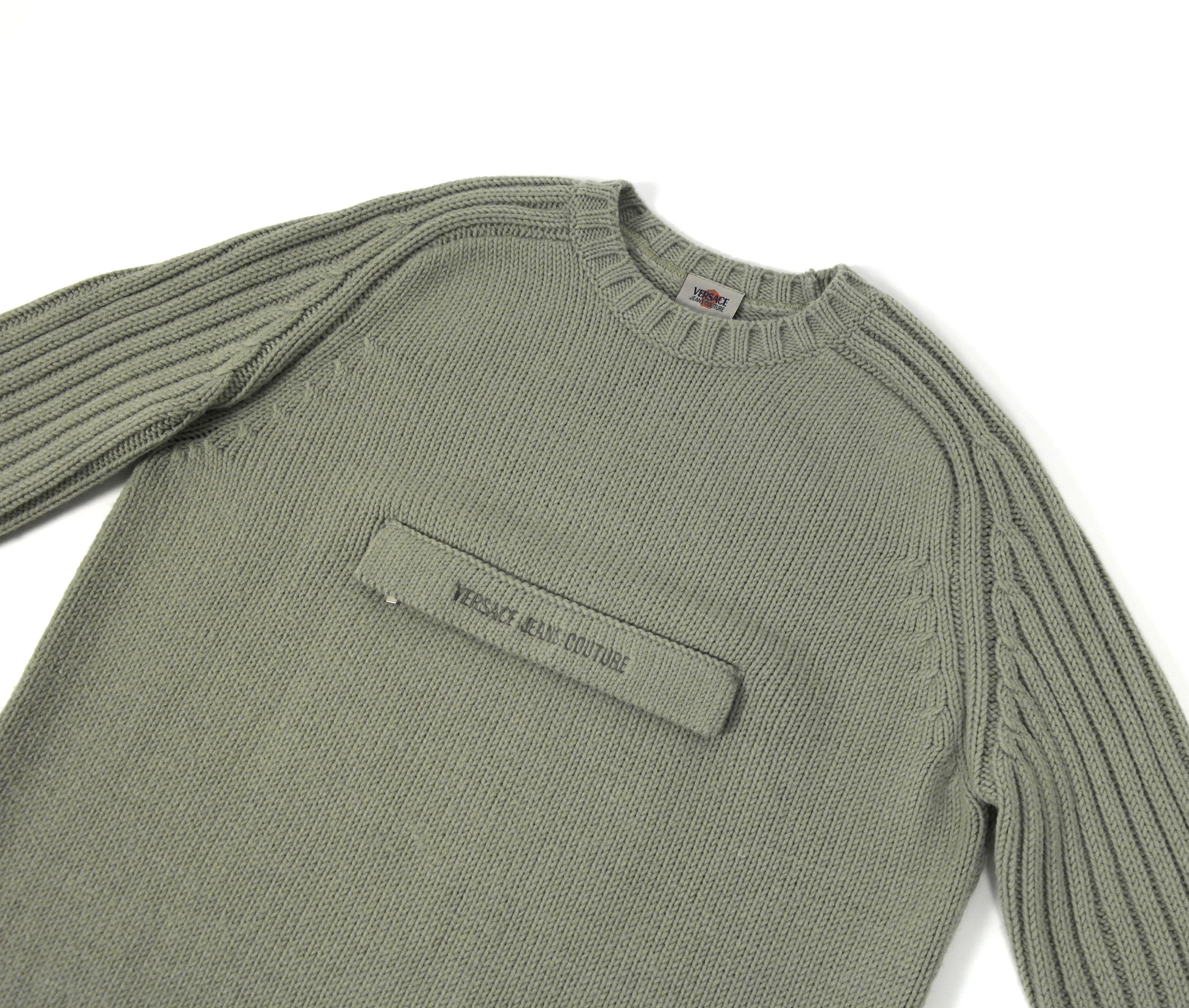 Versace Vintage Versace Jeans Couture Sweater Size US L / EU 52-54 / 3 - 4 Thumbnail