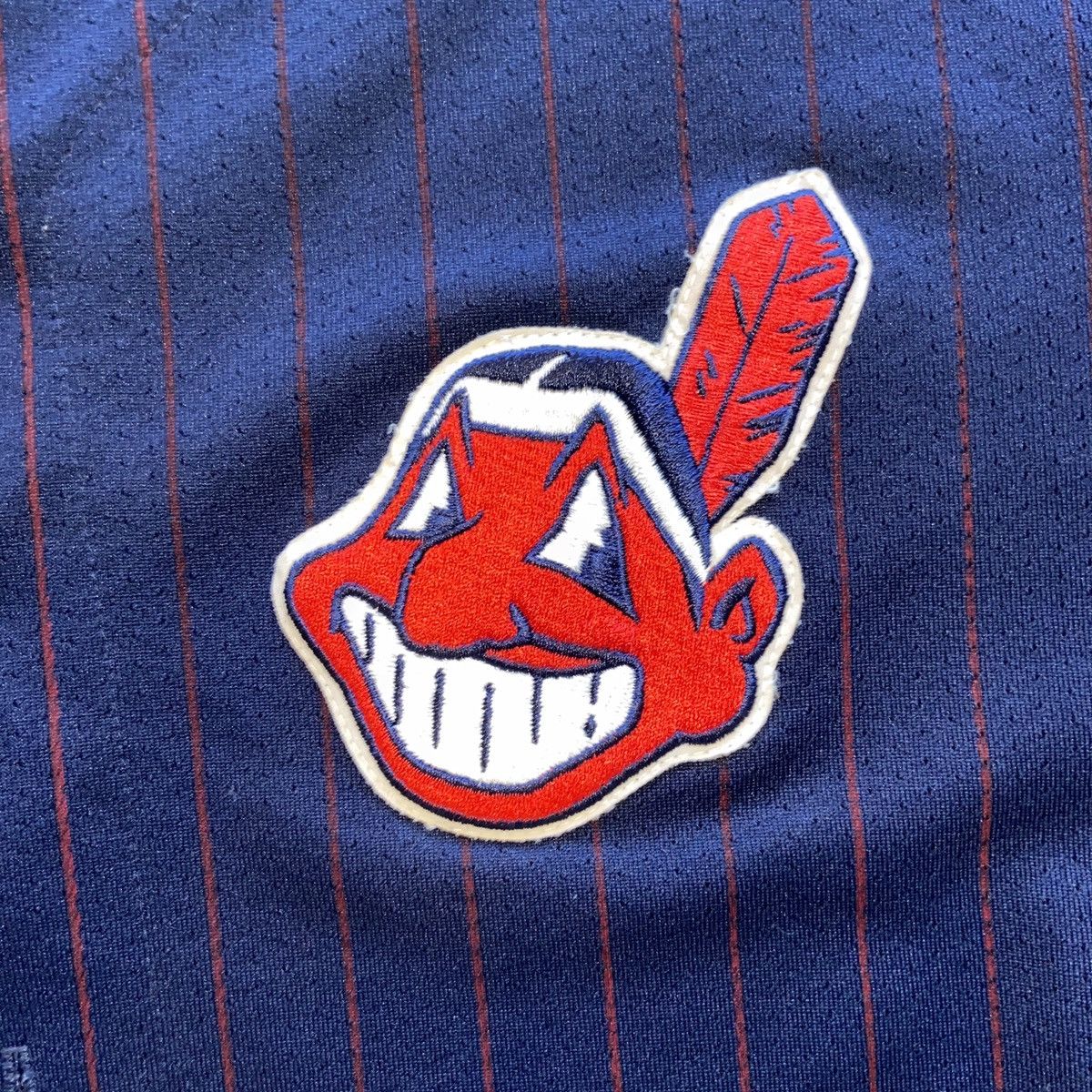 Majestic Cleveland Indians Wahoo Jersey Size US L / EU 52-54 / 3 - 3 Thumbnail
