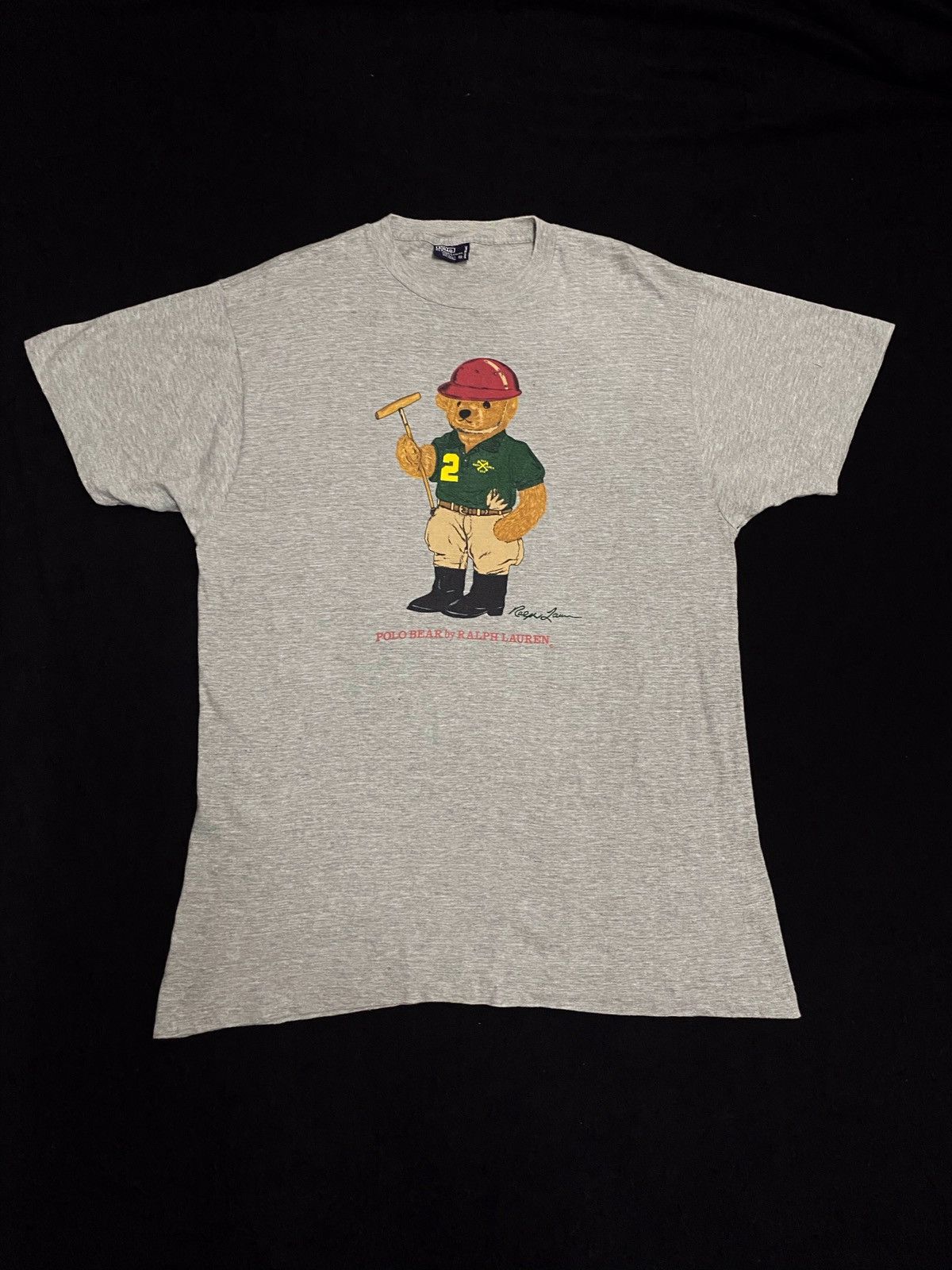 Vintage Polo Bear Polo Ralph Lauren Made in USA Tshirt