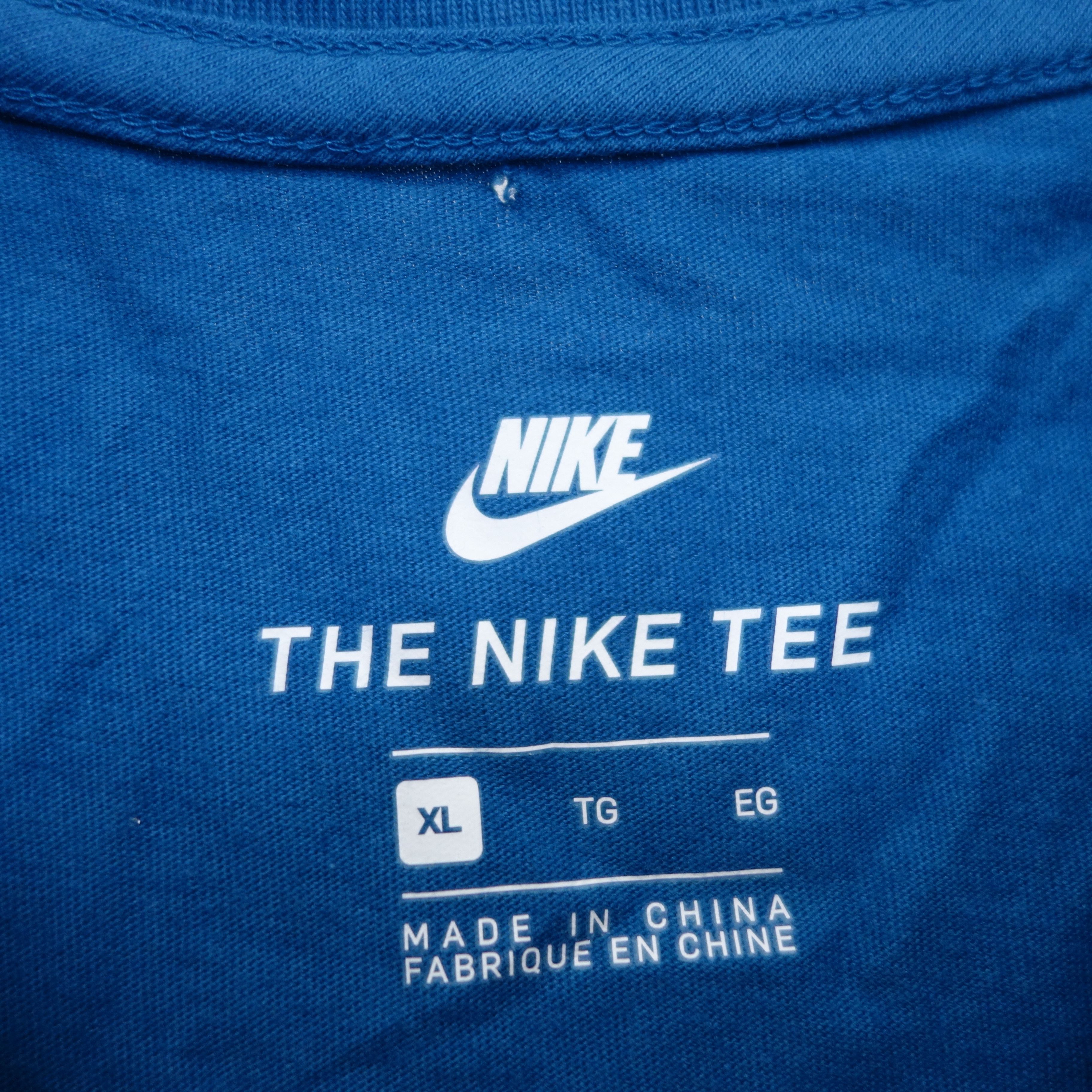 Nike Blue Tank Top Air Jordan Sleeveless Shirt Size XL Size US XL / EU 56 / 4 - 3 Thumbnail