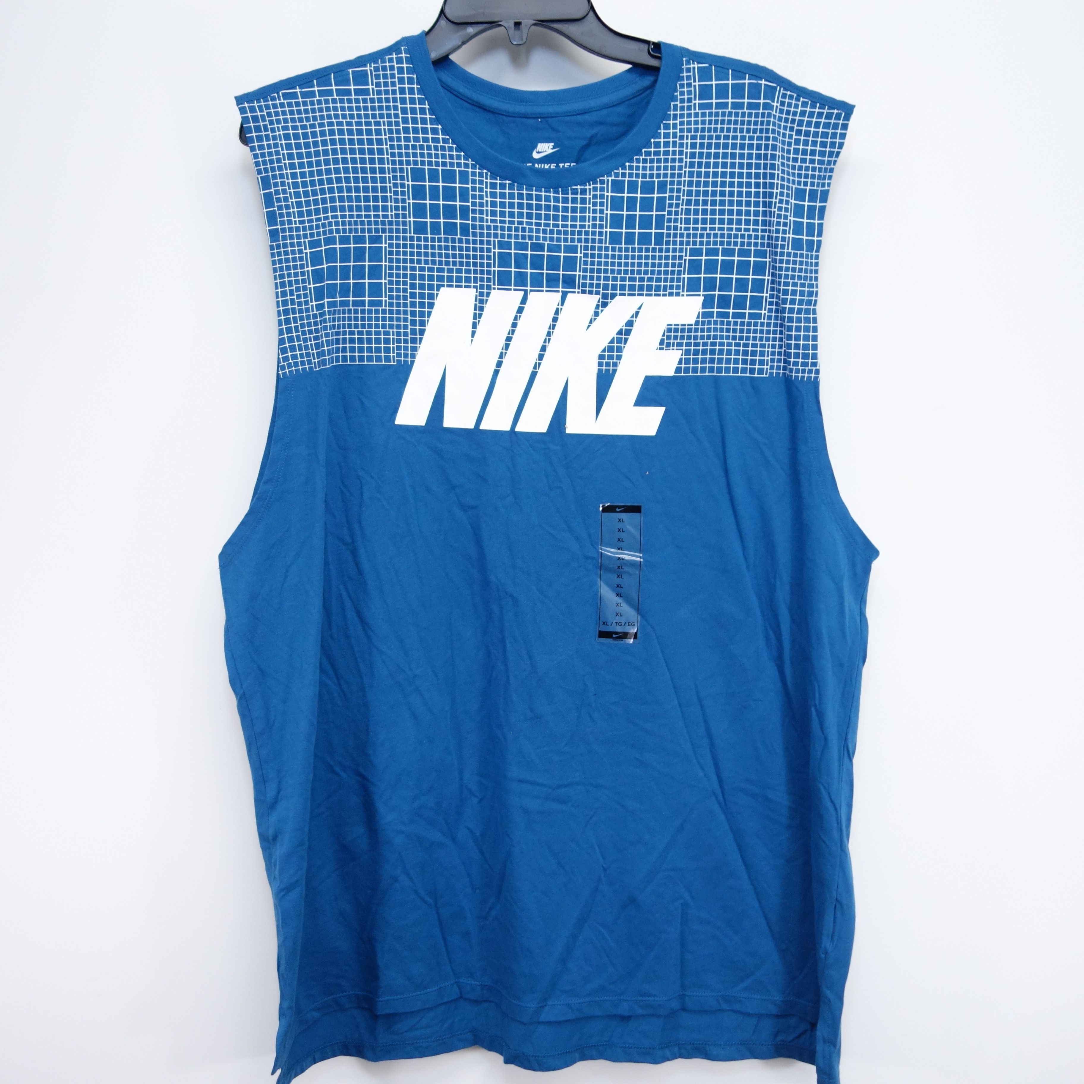 Nike Blue Tank Top Air Jordan Sleeveless Shirt Size XL Size US XL / EU 56 / 4 - 1 Preview