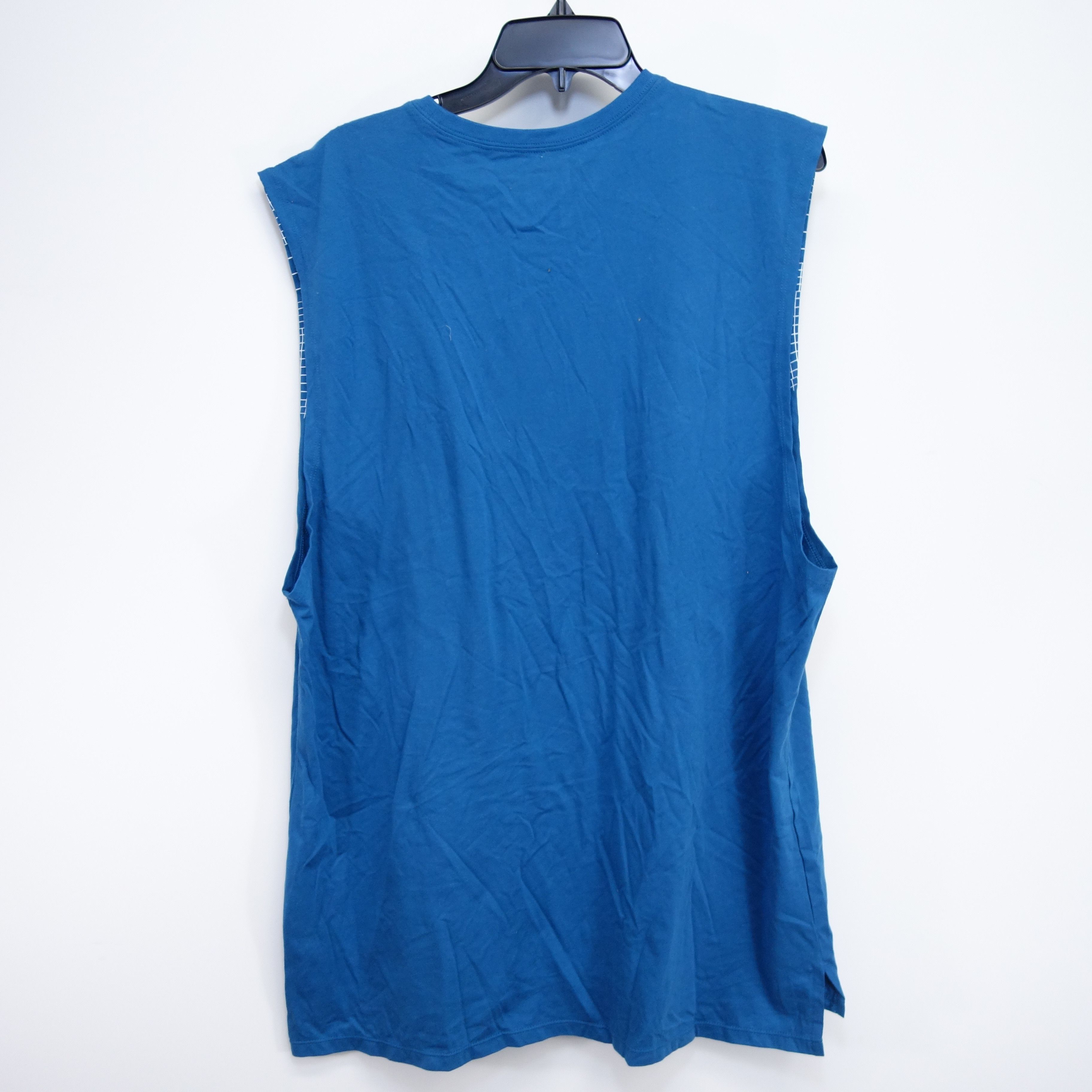 Nike Blue Tank Top Air Jordan Sleeveless Shirt Size XL Size US XL / EU 56 / 4 - 4 Preview