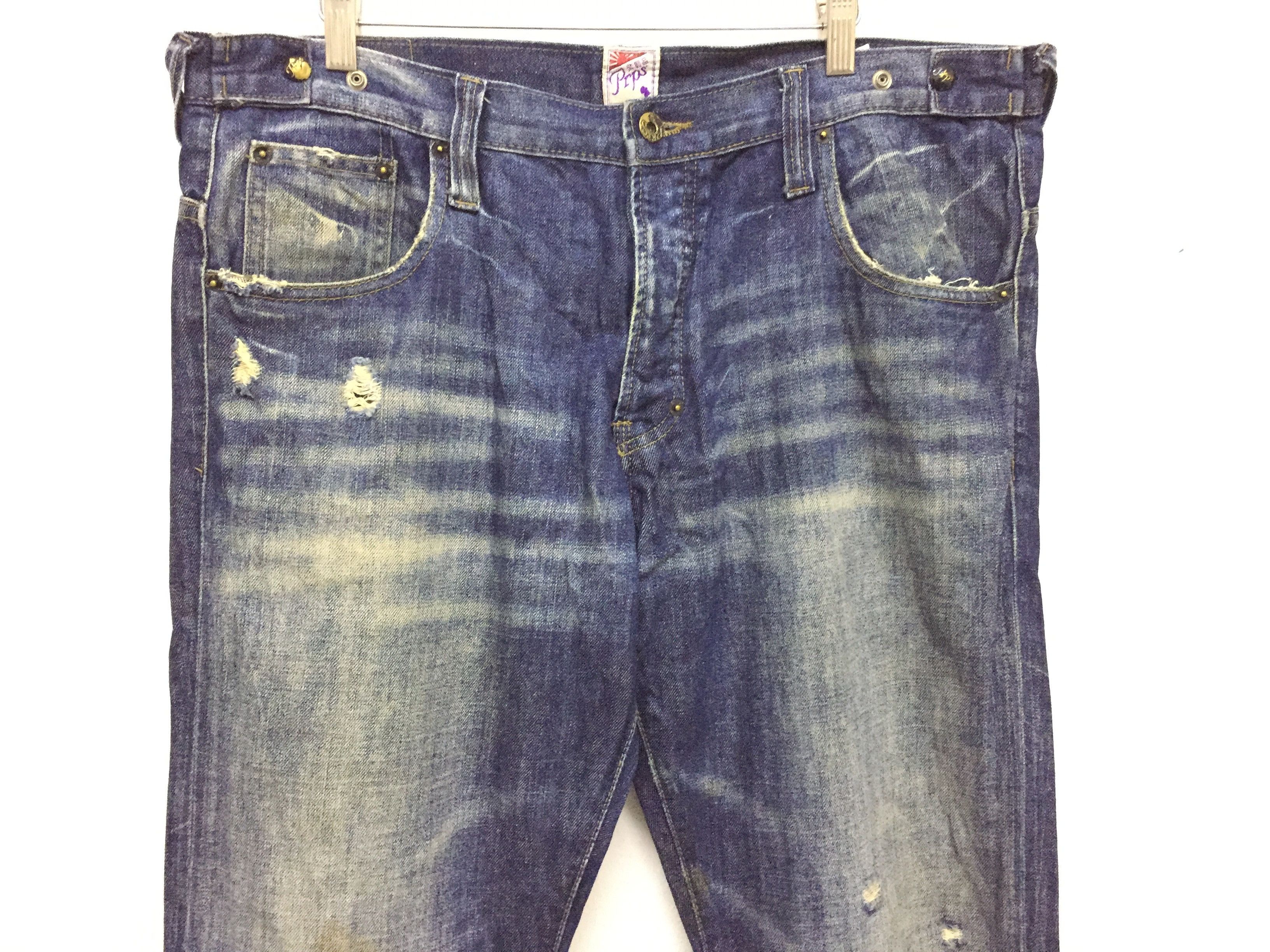 Prps PRPS Distressed wash Denim Size US 36 / EU 52 - 2 Thumbnail