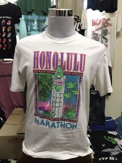 80s Honolulu Marathon Finisher 1984 Dole t-shirt Women's Small