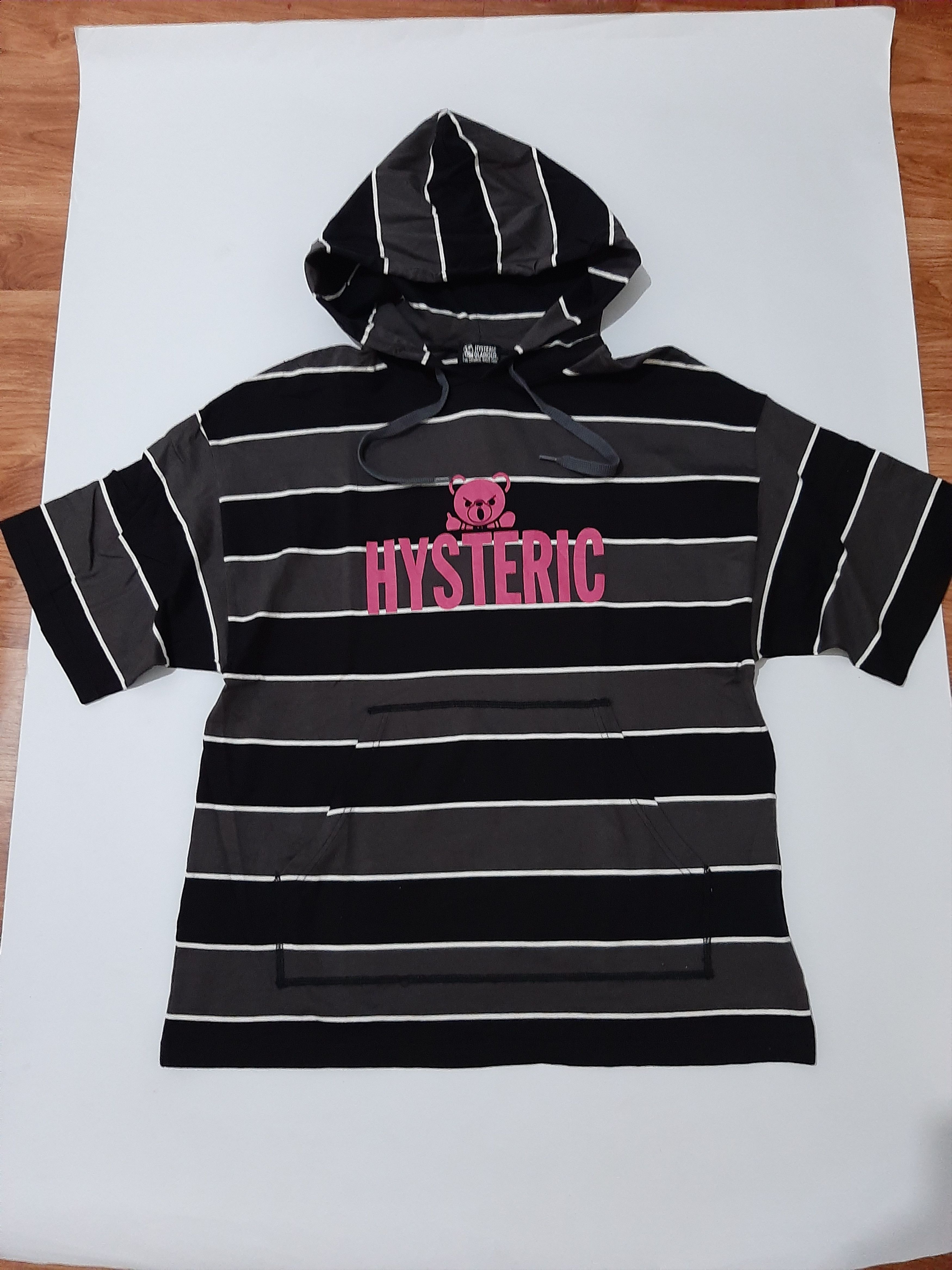 Hysteric Glamour Tee Hoodie Stripe Hysteric Glamour Size US M / EU 48-50 / 2 - 1 Thumbnail