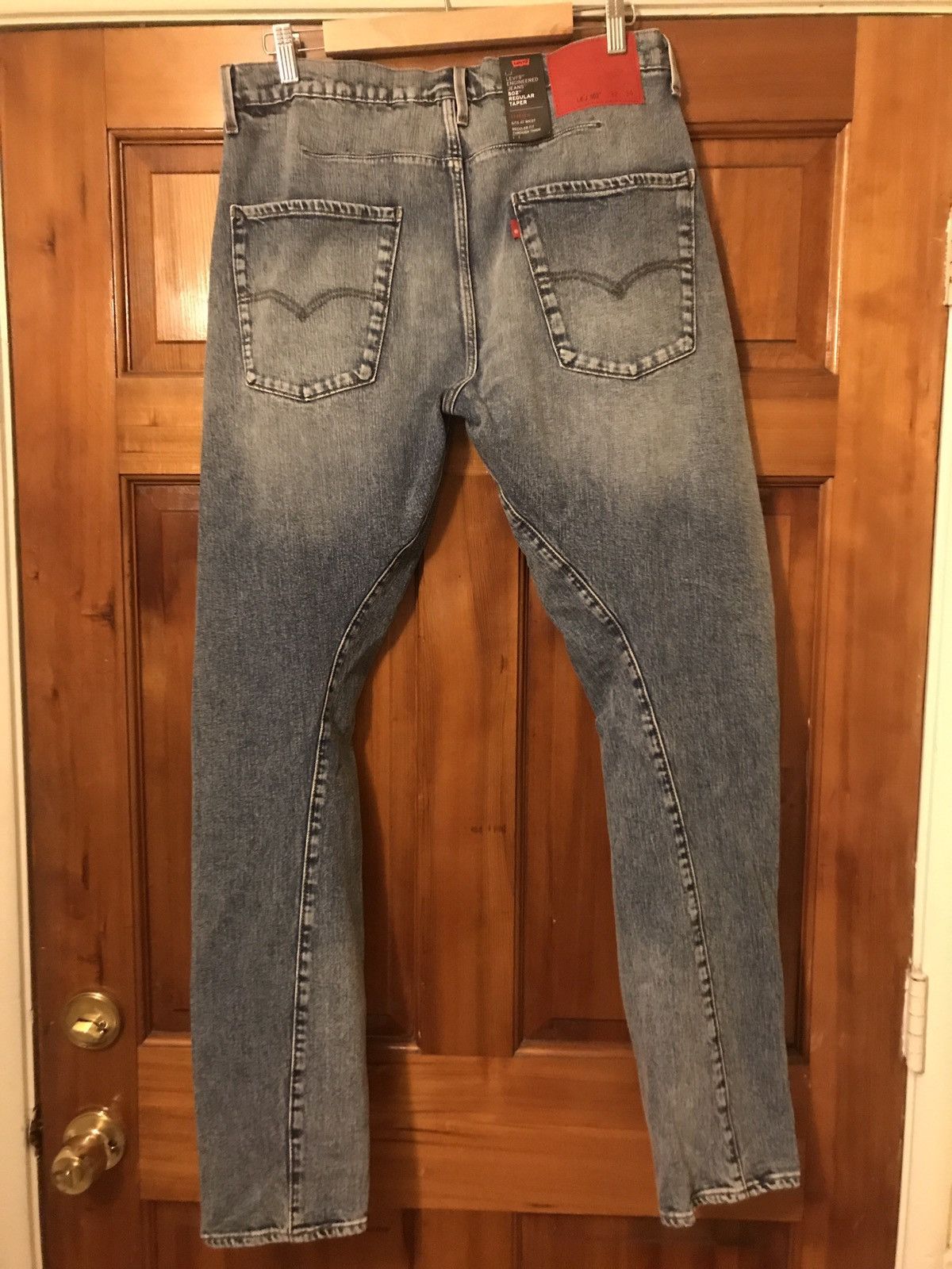 Levi's × Levi's Made & Crafted × Levi's Vintage Clothing *RARE* Levi’s Premium Engineered 502 Taper Jeans - Size 32 Size US 32 / EU 48 - 3 Thumbnail