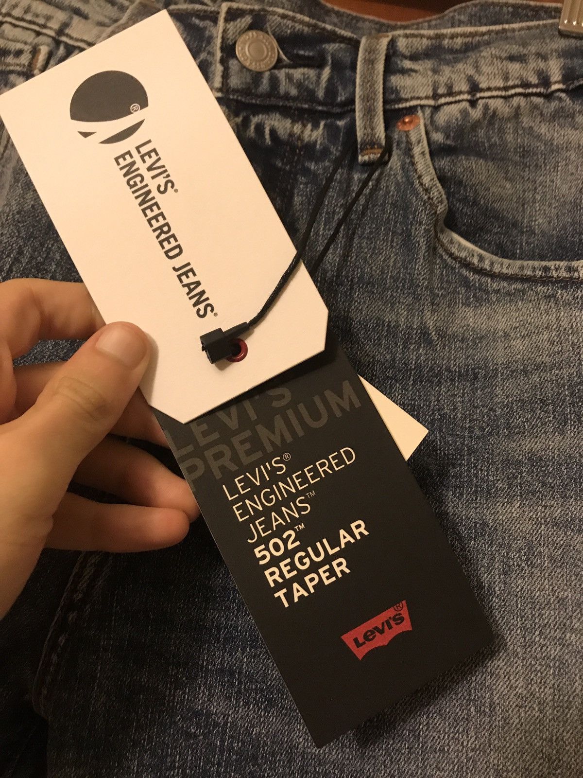 Levi's × Levi's Made & Crafted × Levi's Vintage Clothing *RARE* Levi’s Premium Engineered 502 Taper Jeans - Size 32 Size US 32 / EU 48 - 5 Thumbnail