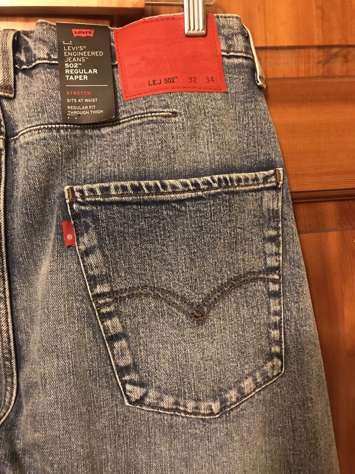 Levi's × Levi's Made & Crafted × Levi's Vintage Clothing *RARE* Levi’s Premium Engineered 502 Taper Jeans - Size 32 Size US 32 / EU 48 - 2 Thumbnail