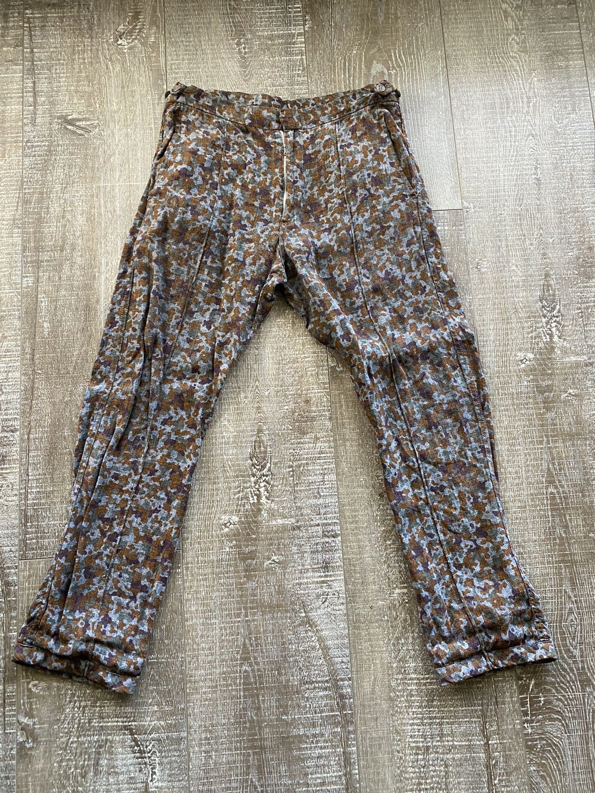 CDG Homme Plus Camo Trousers