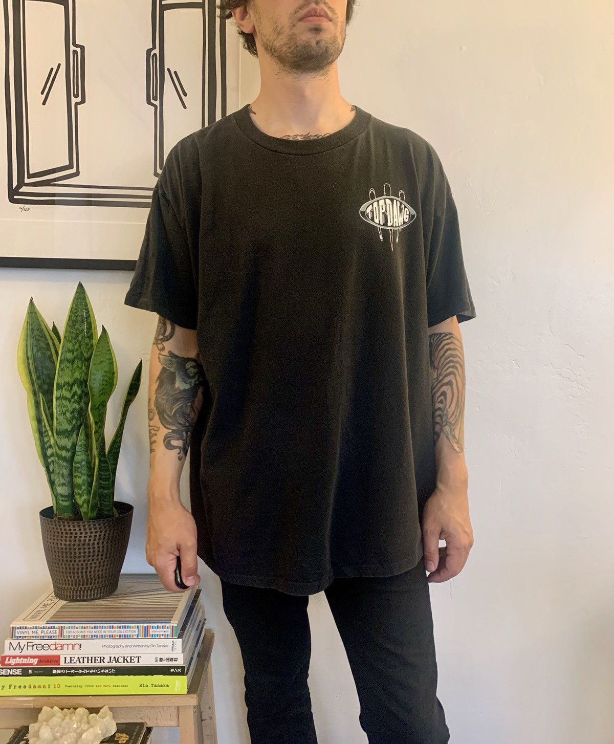 Vintage Vintage 1994 Top Dawg Tshirt Grailed