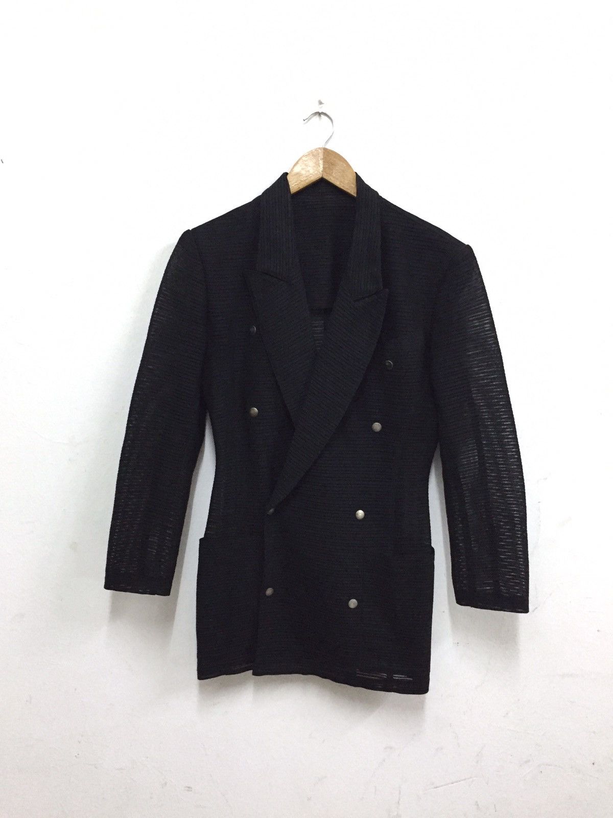 Jean Paul Gaultier JPG Net Snap Button Jacket Size US S / EU 44-46 / 1 - 2 Thumbnail