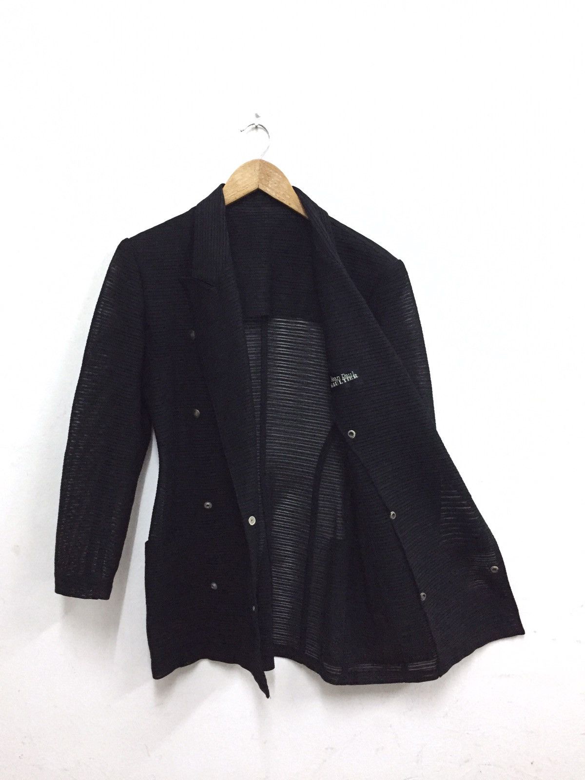 Jean Paul Gaultier JPG Net Snap Button Jacket Size US S / EU 44-46 / 1 - 1 Thumbnail
