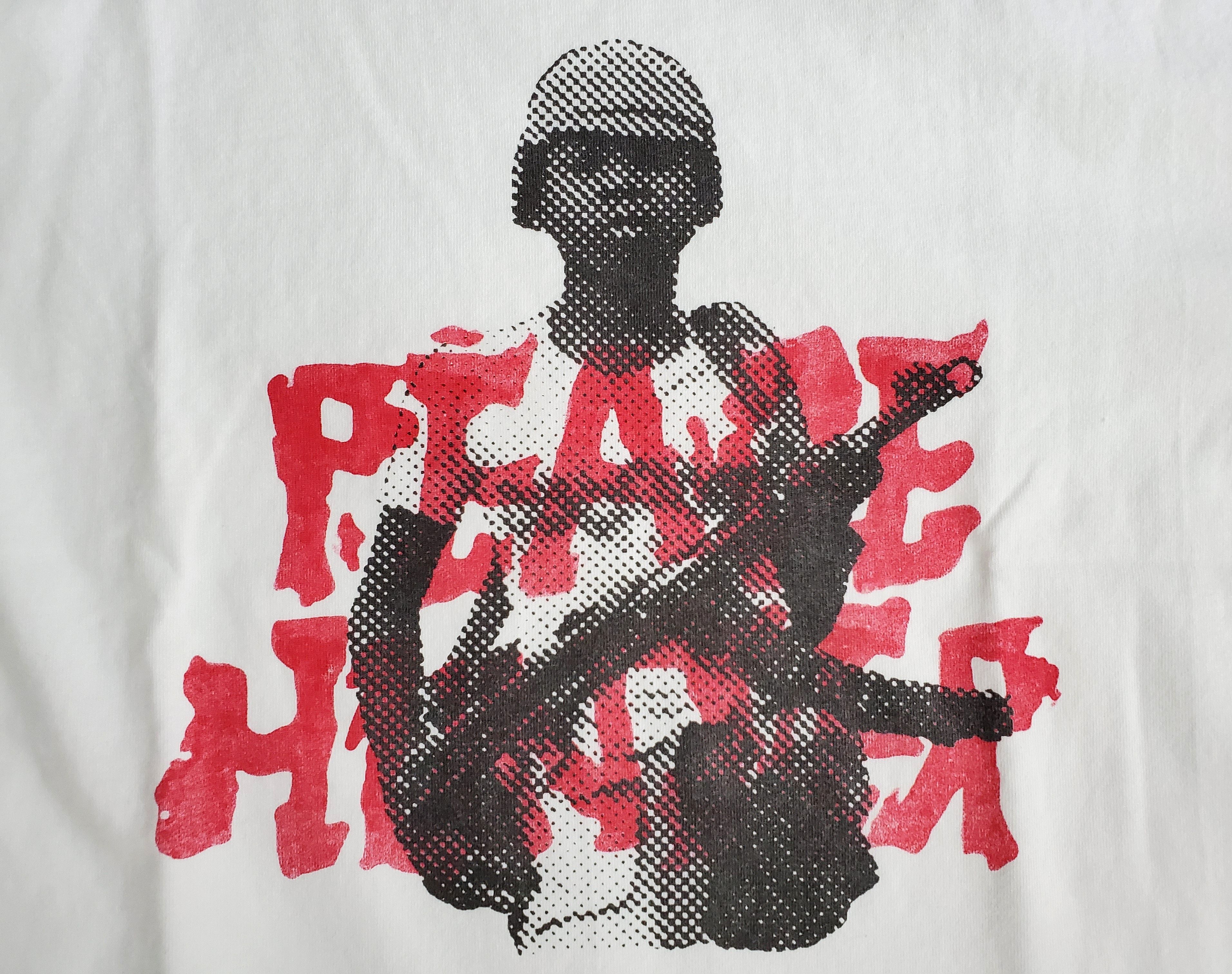 image of Velour Scars: Peace Hunter Capsule M in White, Men's (Size Medium)