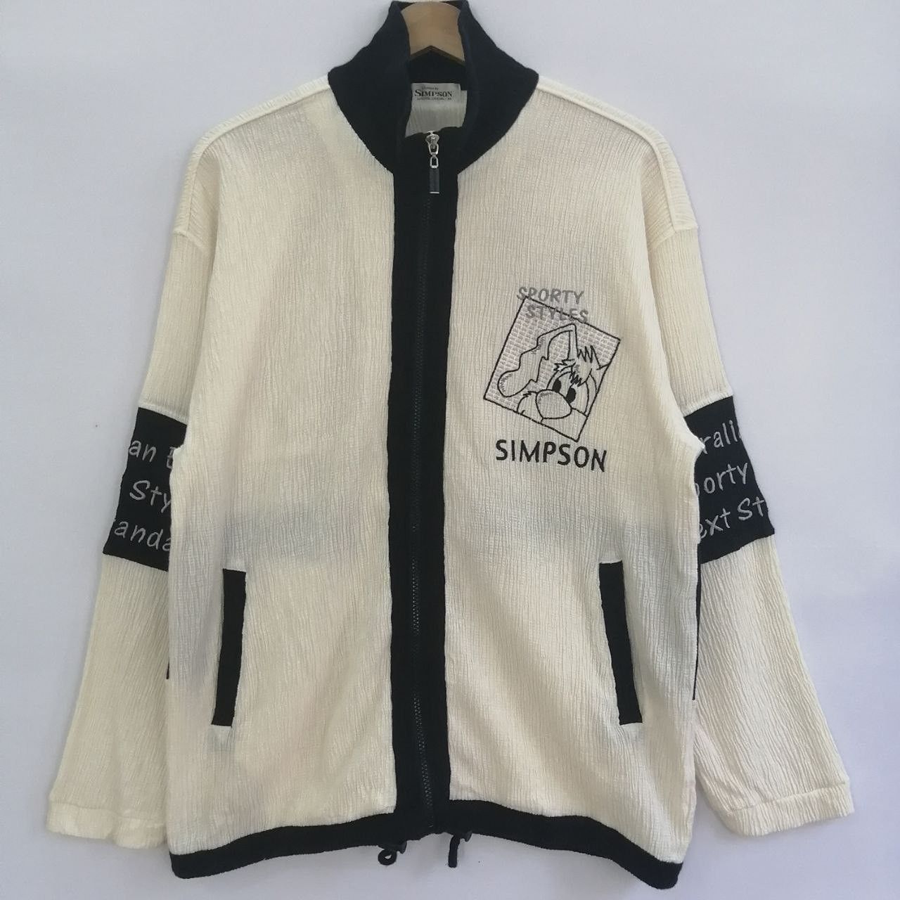 Japanese Brand × The Simpsons × Vintage 🔥Simpson The Australia Brand Sports Apparel Jacket Size US M / EU 48-50 / 2 - 3 Thumbnail