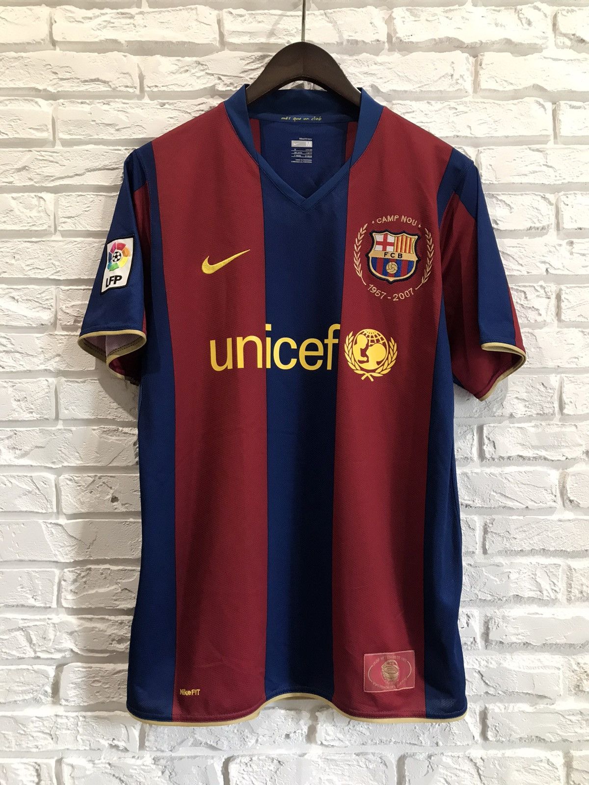 Maillot Barcelona vintage floqué Lionel Messi (2007-08) - Vintage