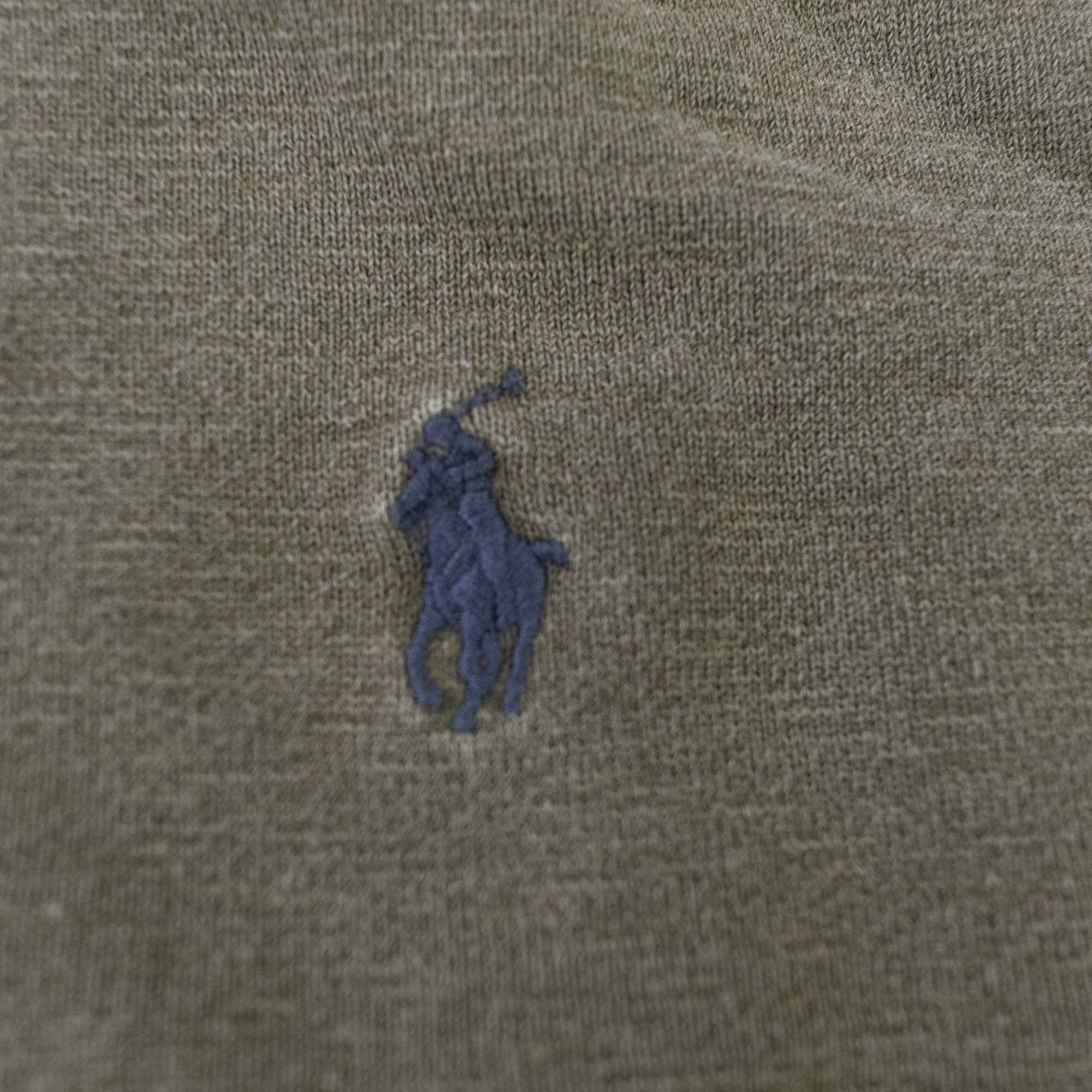 Polo Ralph Lauren × Vintage Y2K Polo Ralph Lauren Distressed Hoodie Sweatshirt Size US M / EU 48-50 / 2 - 2 Thumbnail