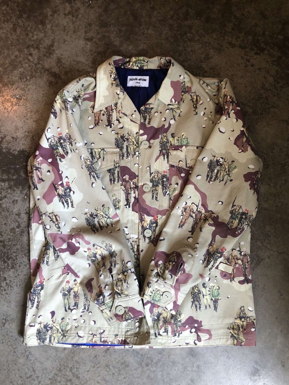 RARE Sean Pablo X hotsell F’ing Awesome Soldiers Jacket