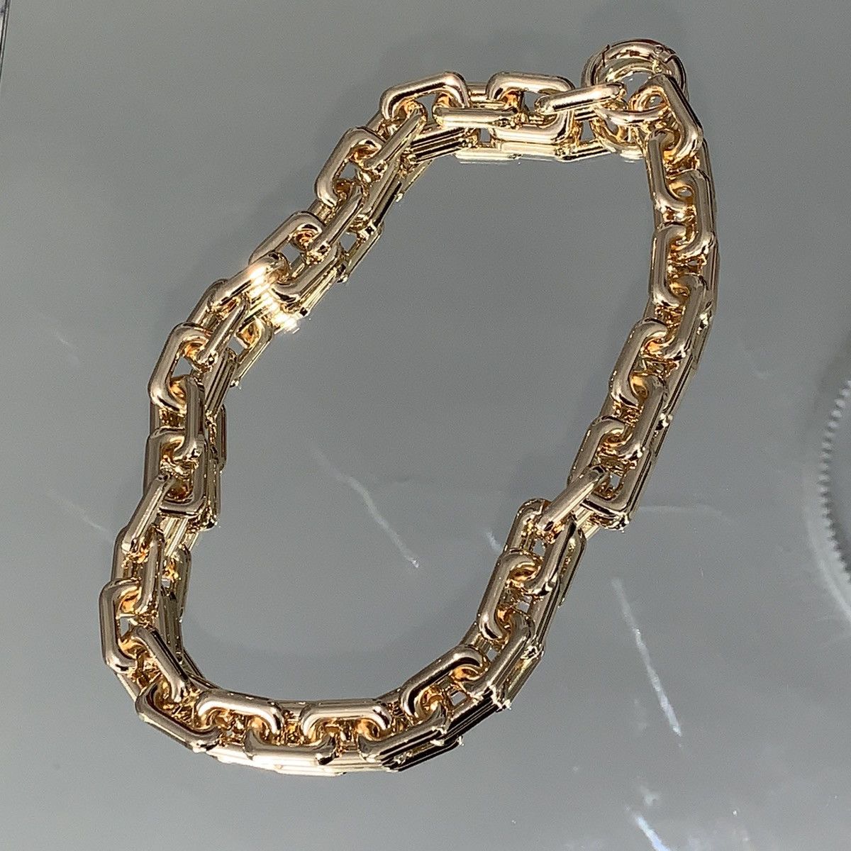 Other Perfect Silver Chunky Curb Chain Necklace Size ONE SIZE - 8 Thumbnail