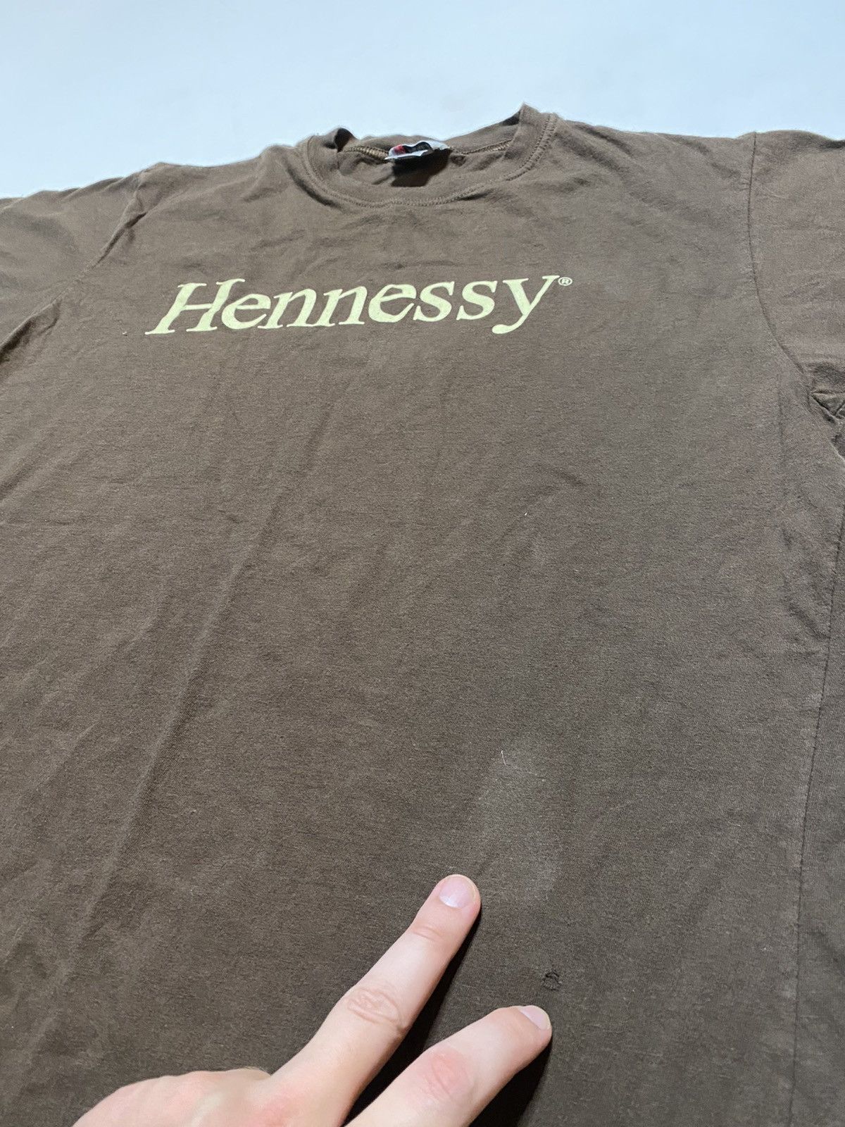 Hennessy Vintage Hennessy Cognac T Shirt Size XL Made IN USA Size US XL / EU 56 / 4 - 7 Thumbnail