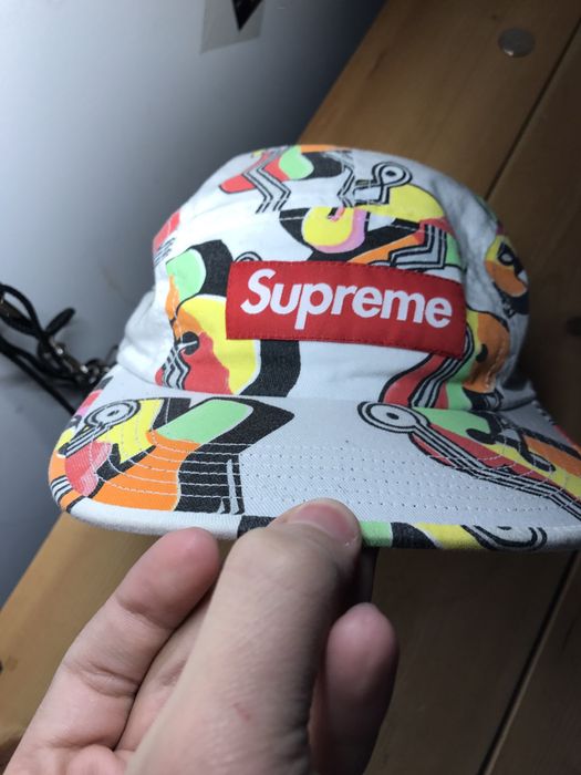 Supreme White Supreme Blade Whole Car Camp Hat | Grailed