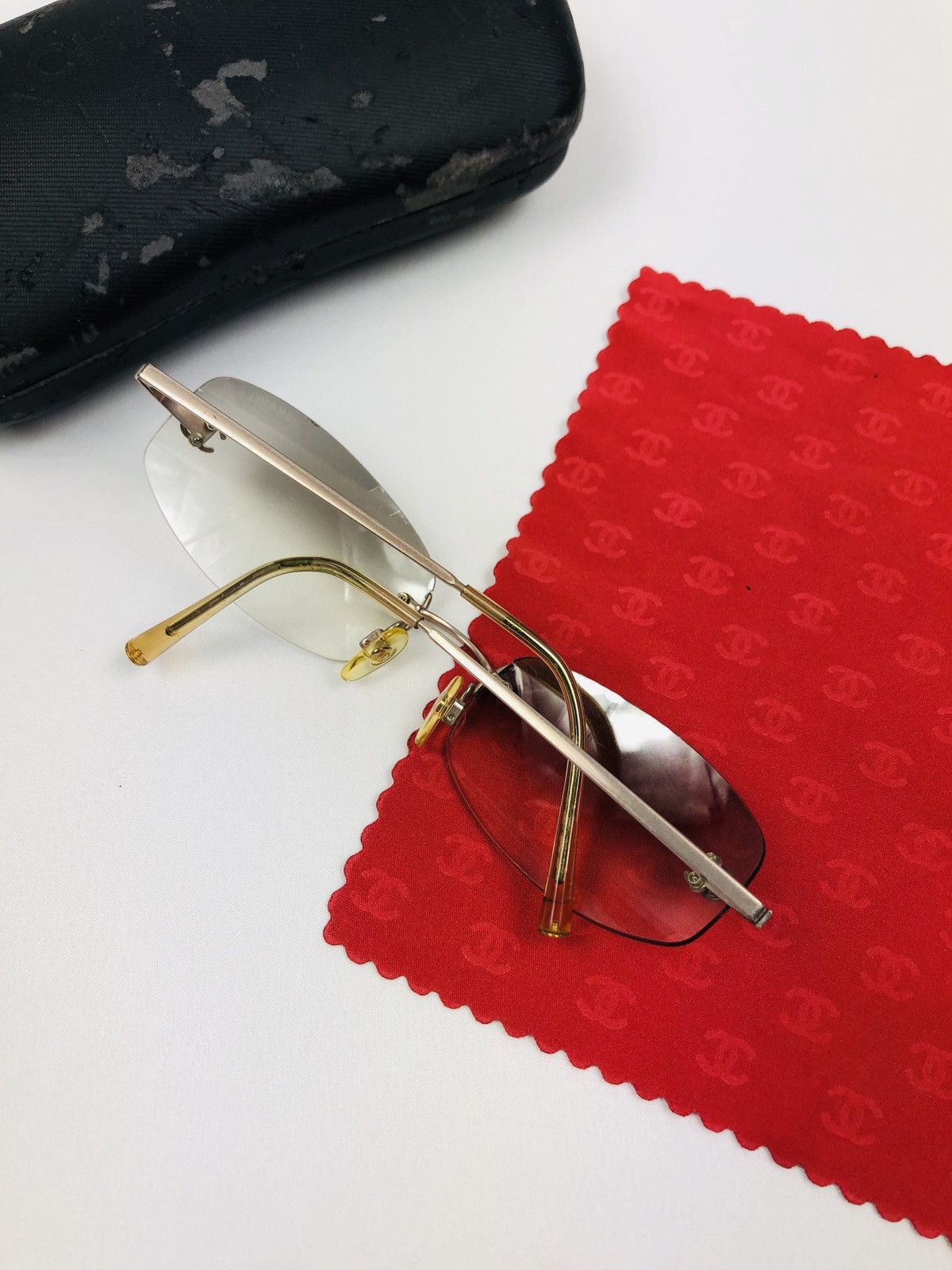 Chanel Chanel clear logo sunglasses Size ONE SIZE - 2 Thumbnail