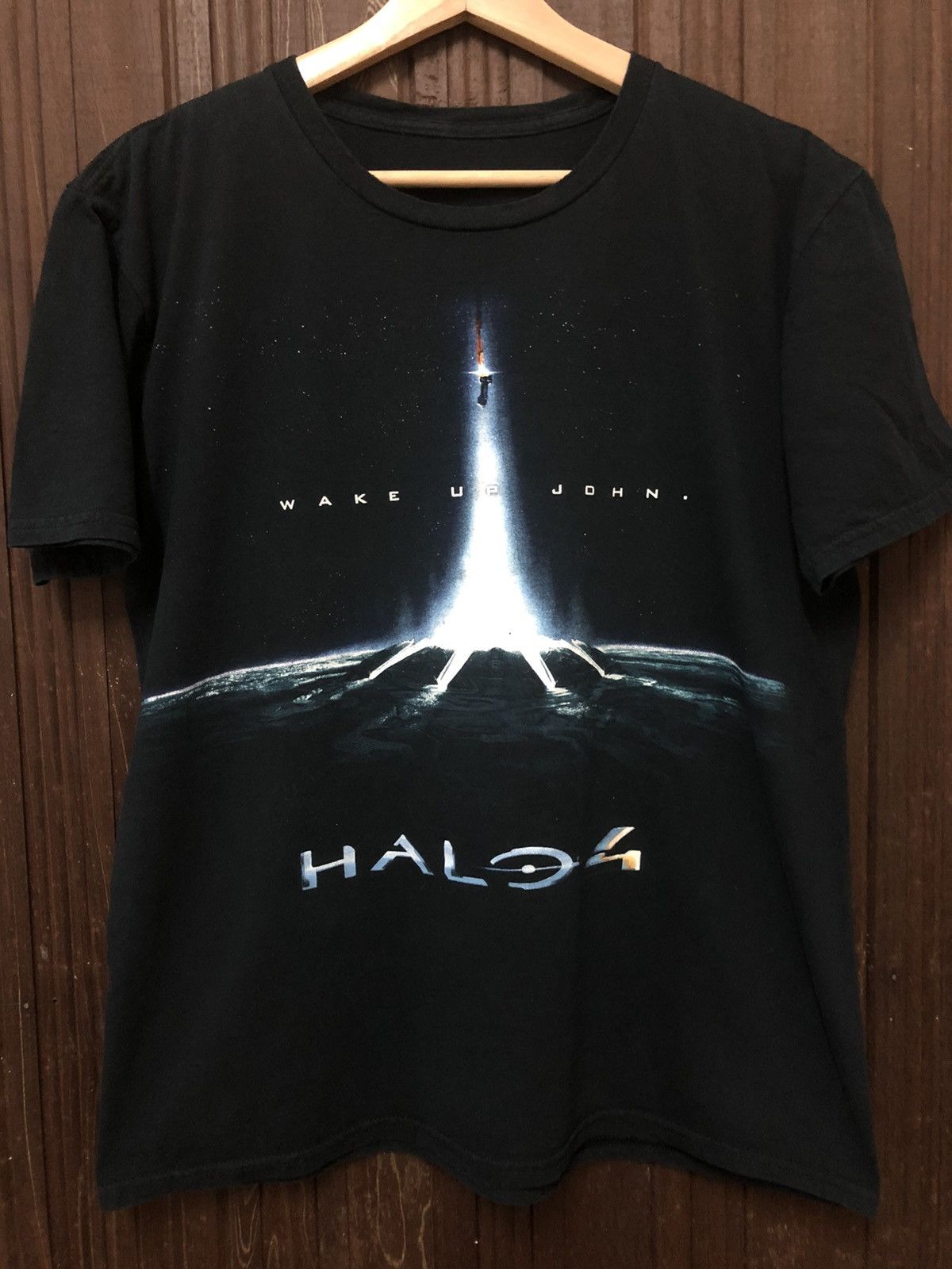 Halo × Microsoft Halo 4 Wake Up John Galaxy Xbox 360 Nice Print Tee Shirt Size US M / EU 48-50 / 2 - 1 Thumbnail