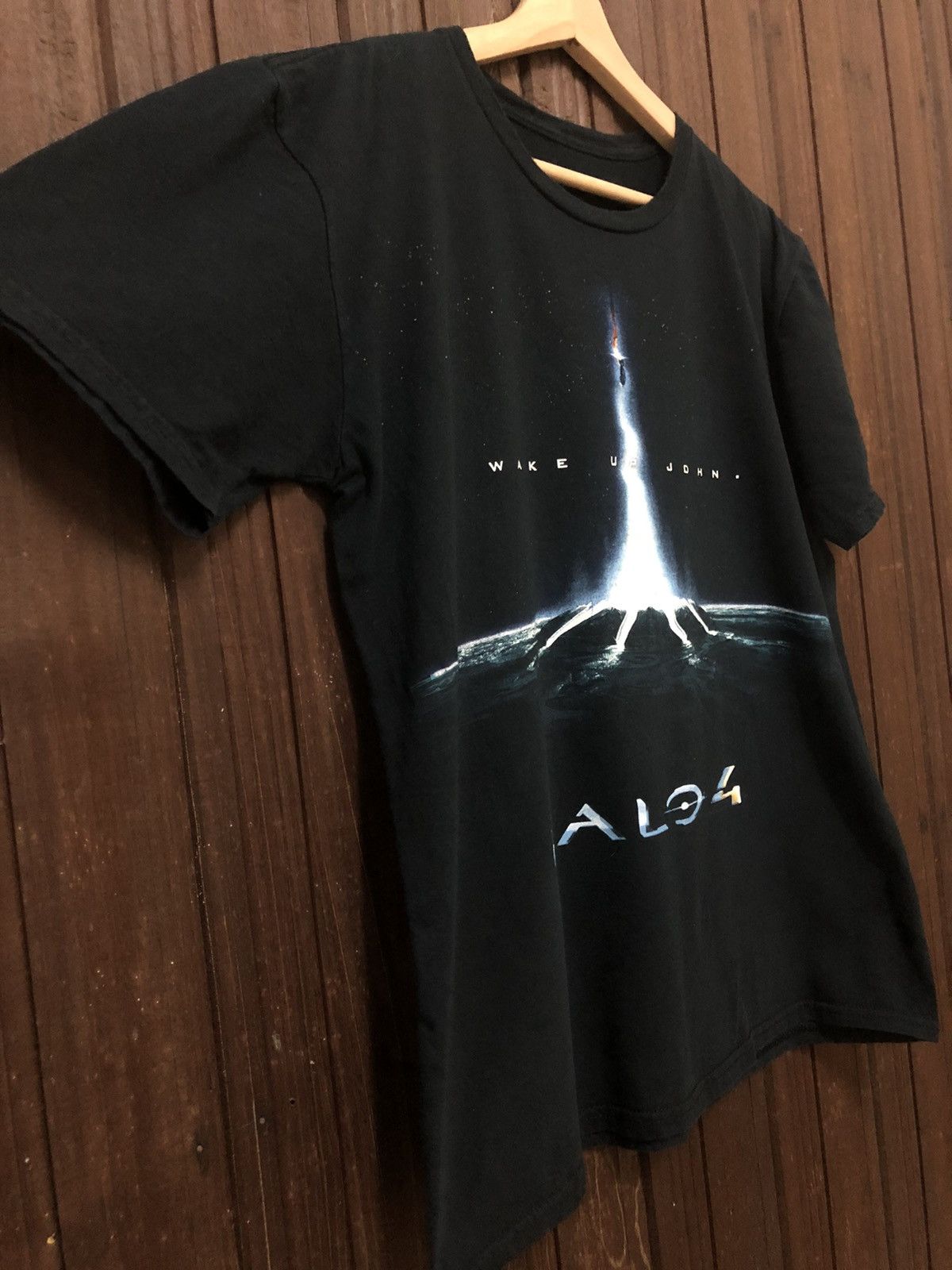 Halo × Microsoft Halo 4 Wake Up John Galaxy Xbox 360 Nice Print Tee Shirt Size US M / EU 48-50 / 2 - 6 Thumbnail