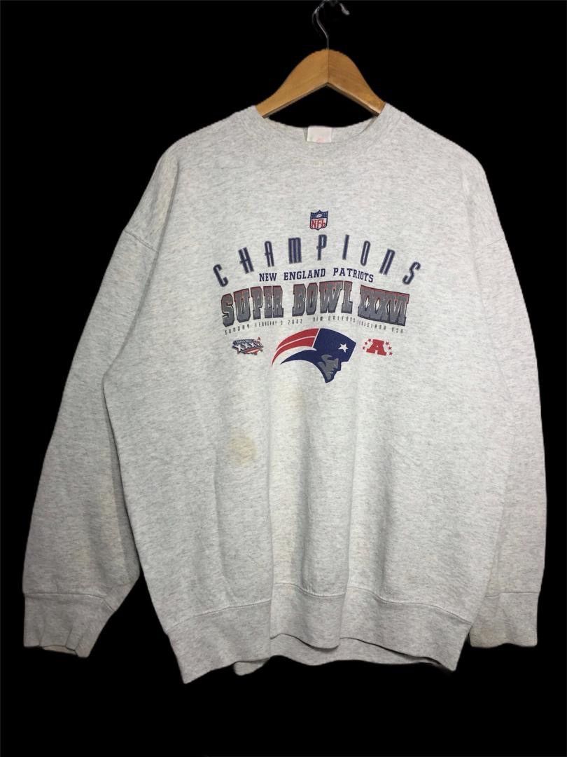 Vintage Champions NEW ENGLAND PATRIOTS super Bowl Sweatshirt