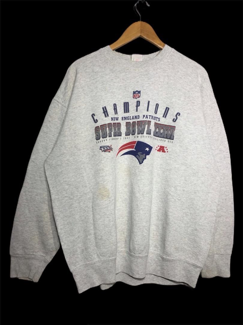 Vintage 90s Champion NFL New England Patriots Crewneck Sweatshirt