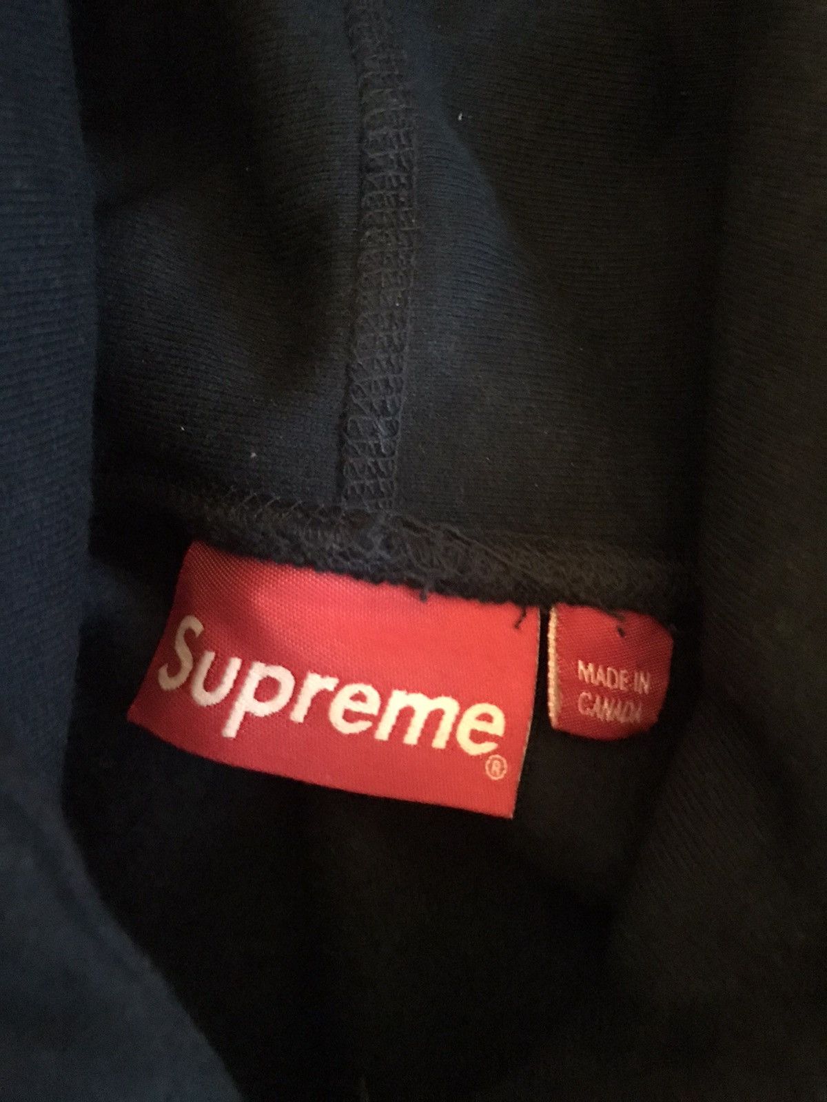 Supreme Supreme Box Logo Bandana Hoodie Navy Blue M Size US M / EU 48-50 / 2 - 3 Thumbnail