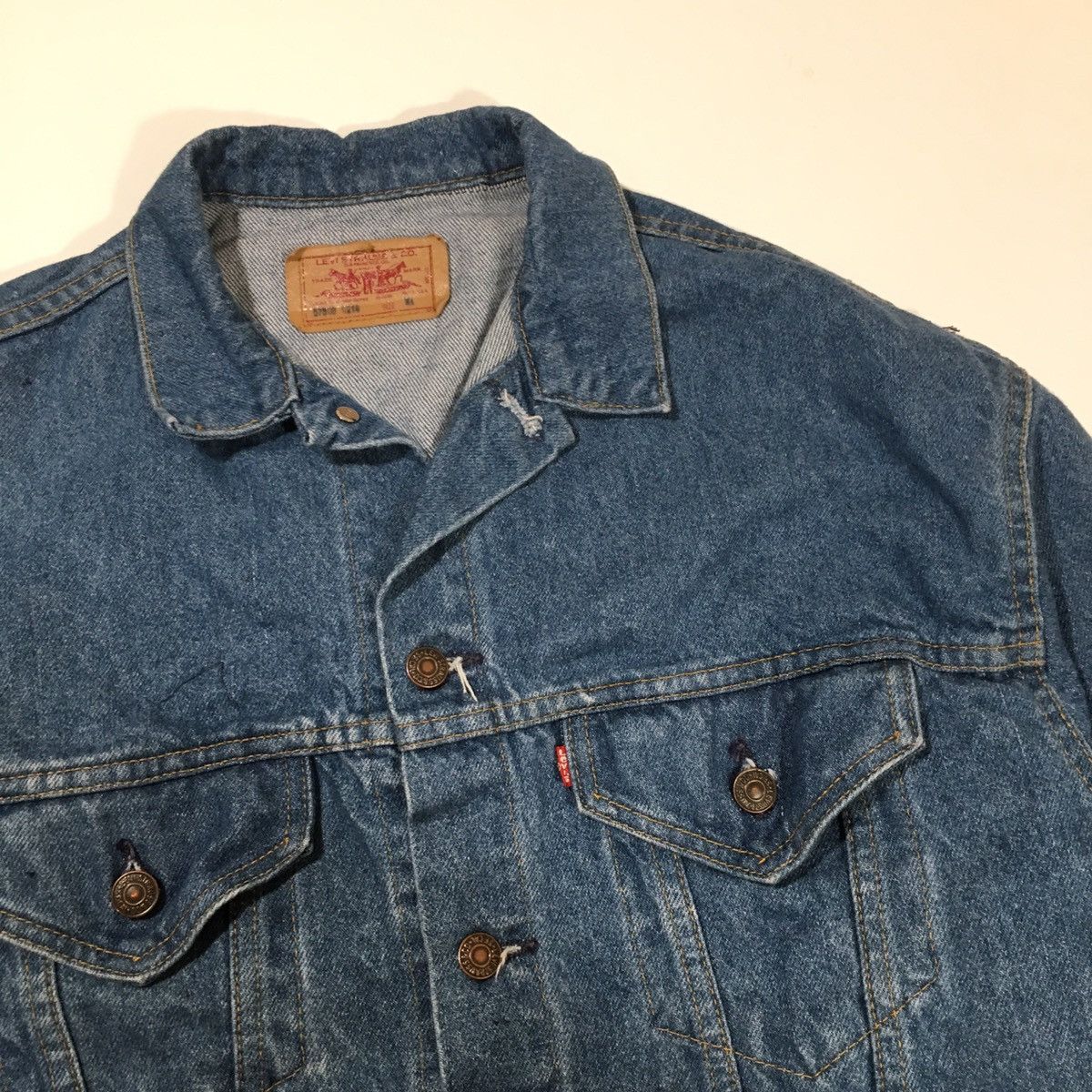 Levi's × Vintage 80’s Levi’s Denim Jacket Size US L / EU 52-54 / 3 - 3 Thumbnail
