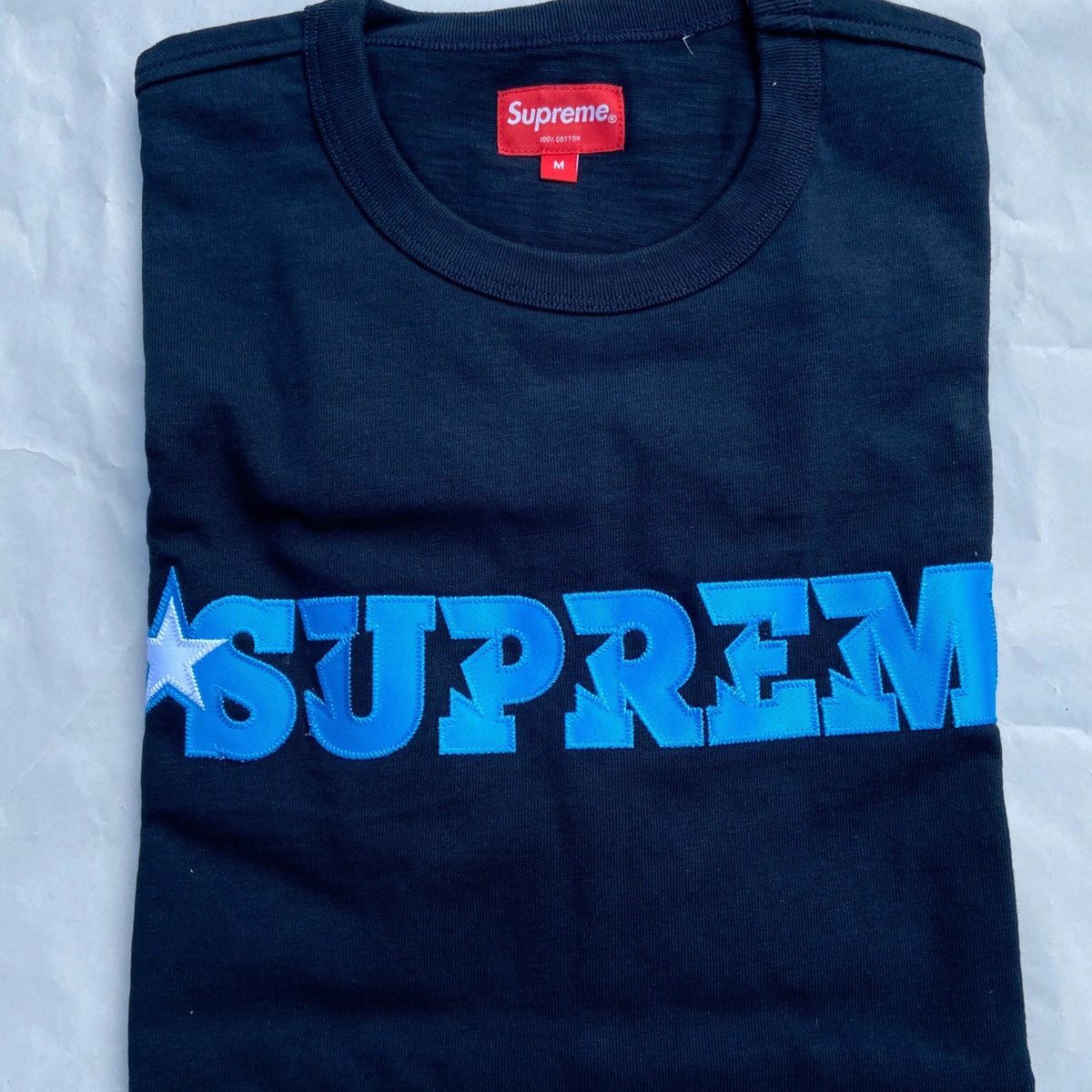 Supreme Supreme Star Logo s/s tee | Grailed