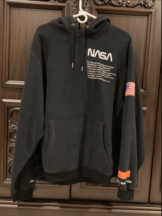 Heron preston cheap nasa hoodie grailed