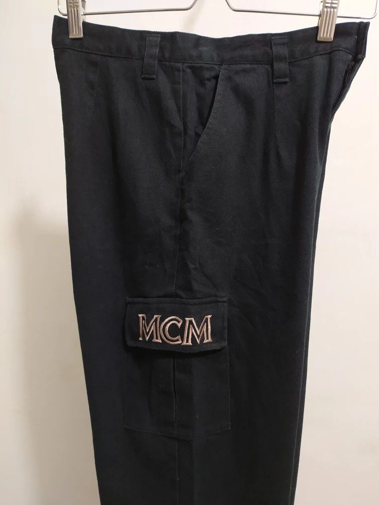 MCM × Vintage Extremely Rare Vintage MCM Embroidery Logo Cargo Pants Size US 28 / EU 44 - 9 Thumbnail