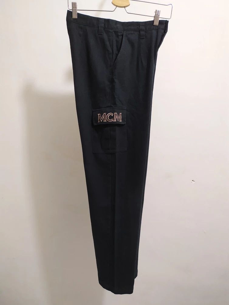 MCM × Vintage Extremely Rare Vintage MCM Embroidery Logo Cargo Pants Size US 28 / EU 44 - 8 Thumbnail