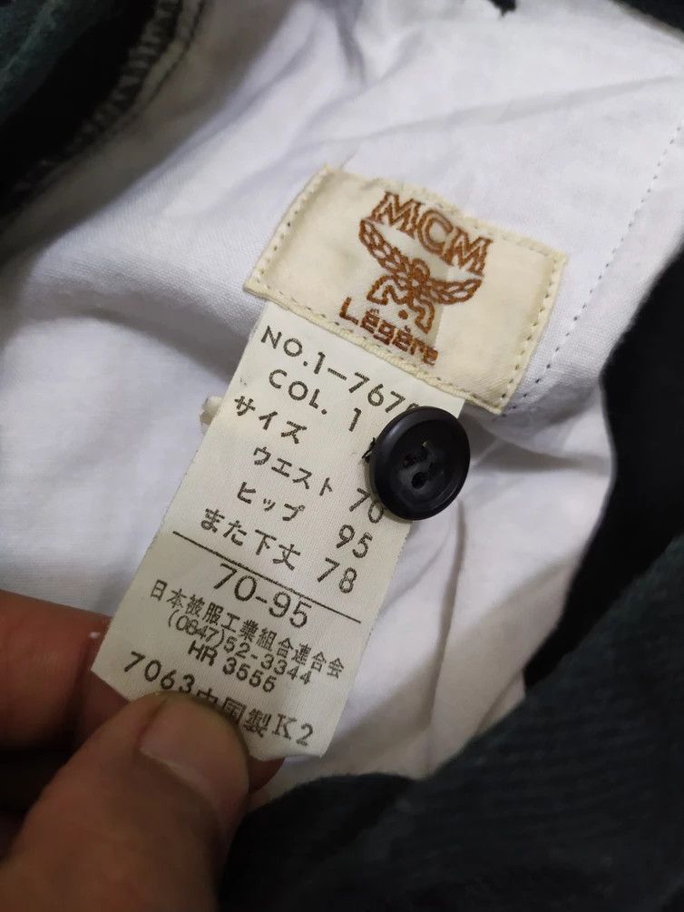 MCM × Vintage Extremely Rare Vintage MCM Embroidery Logo Cargo Pants Size US 28 / EU 44 - 12 Thumbnail