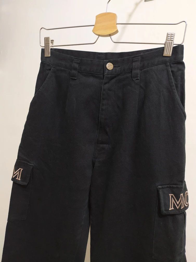MCM × Vintage Extremely Rare Vintage MCM Embroidery Logo Cargo Pants Size US 28 / EU 44 - 2 Thumbnail