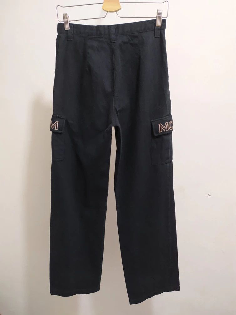 MCM × Vintage Extremely Rare Vintage MCM Embroidery Logo Cargo Pants Size US 28 / EU 44 - 5 Thumbnail