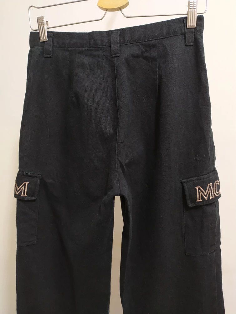MCM × Vintage Extremely Rare Vintage MCM Embroidery Logo Cargo Pants Size US 28 / EU 44 - 6 Thumbnail